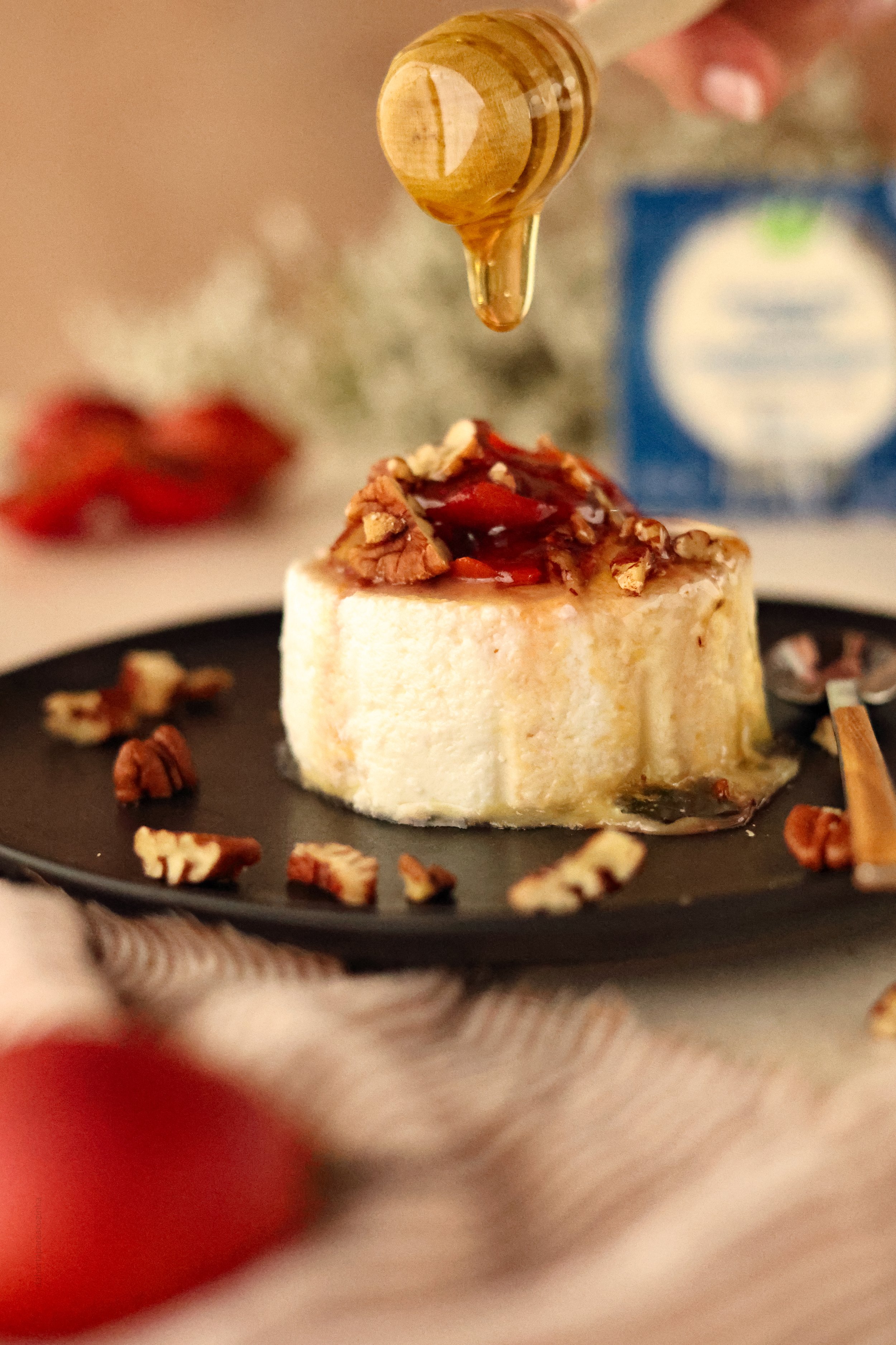 Requeijão com Tamarillos Caramelizados