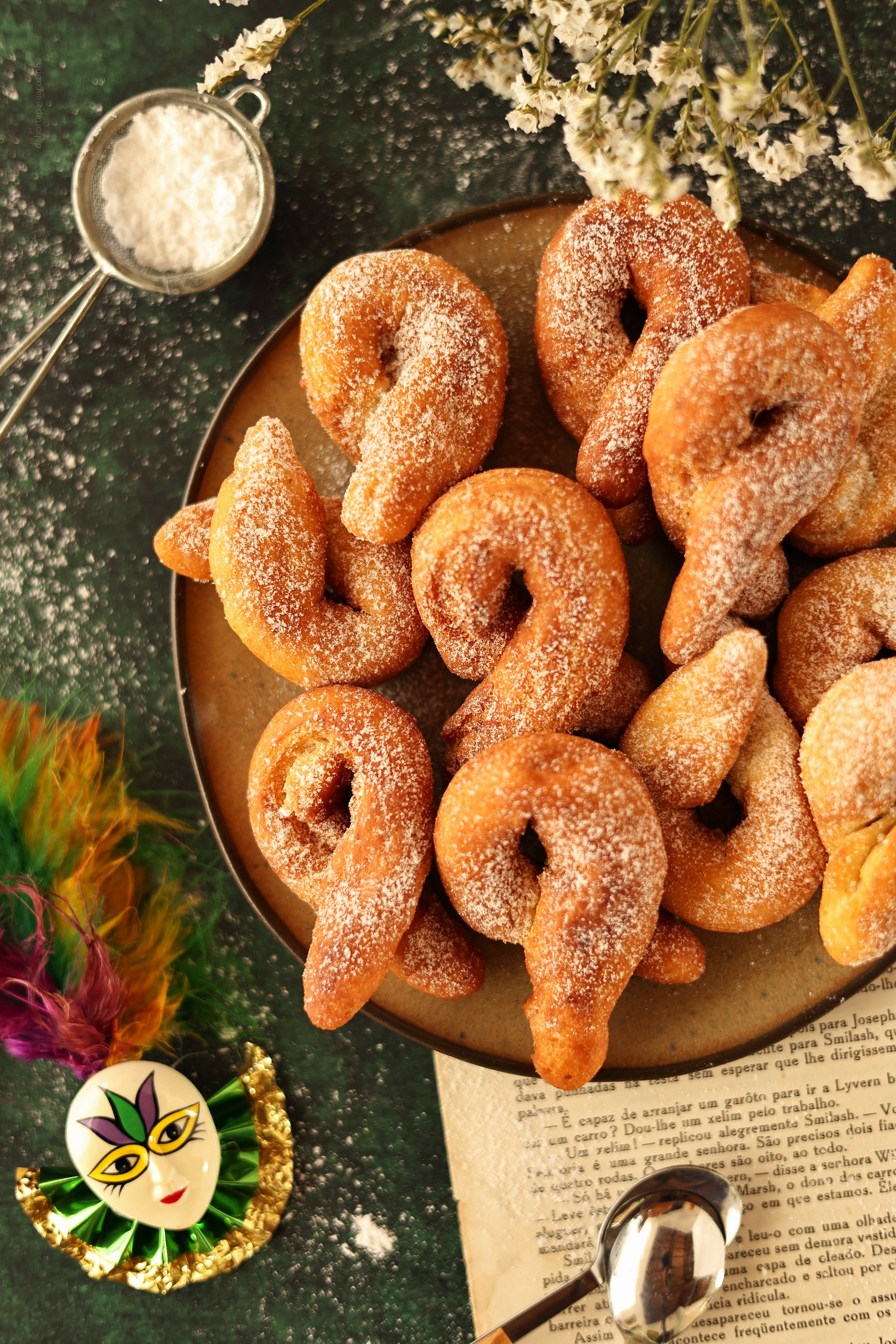 Fritos de Carnaval com Ricota