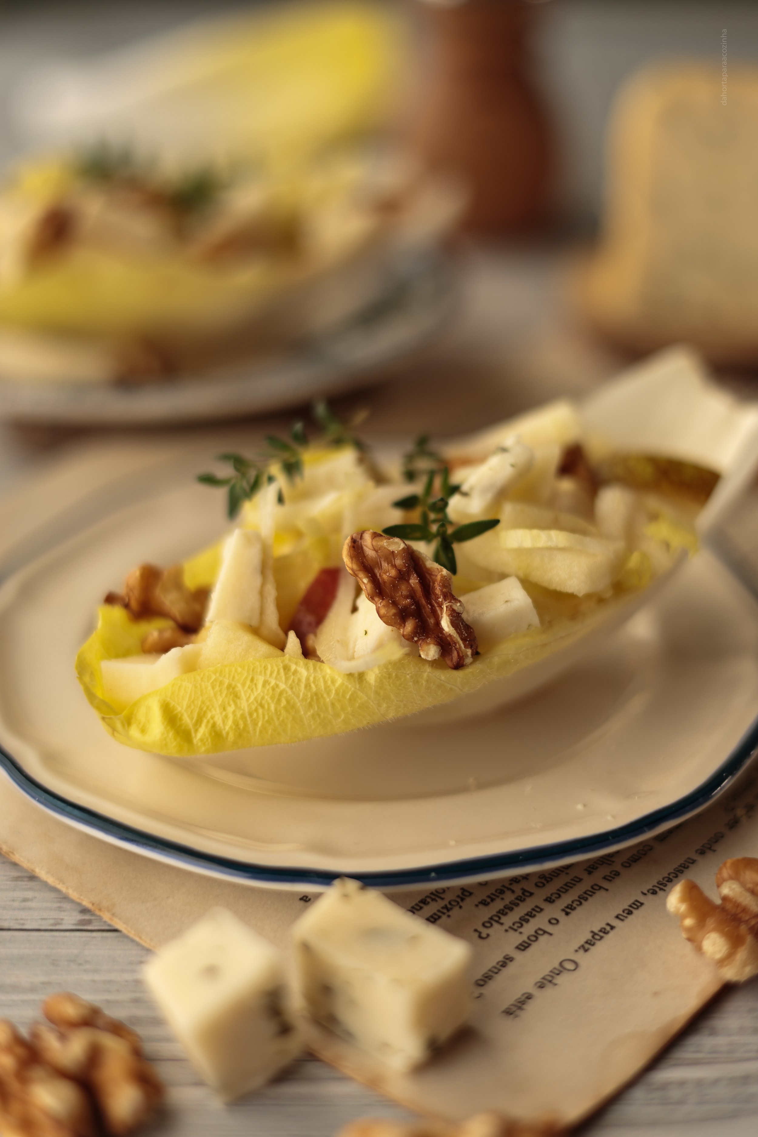 Queijo de Endívias com Queijo Alavão