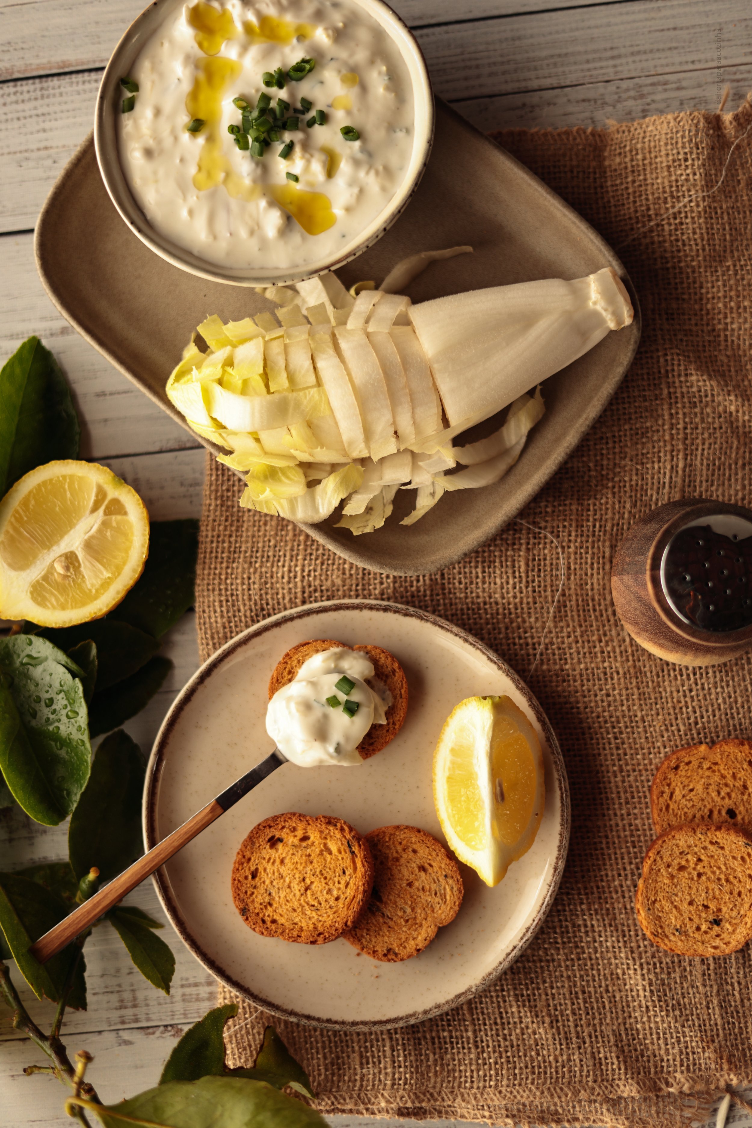 Tzatziki de Endívias