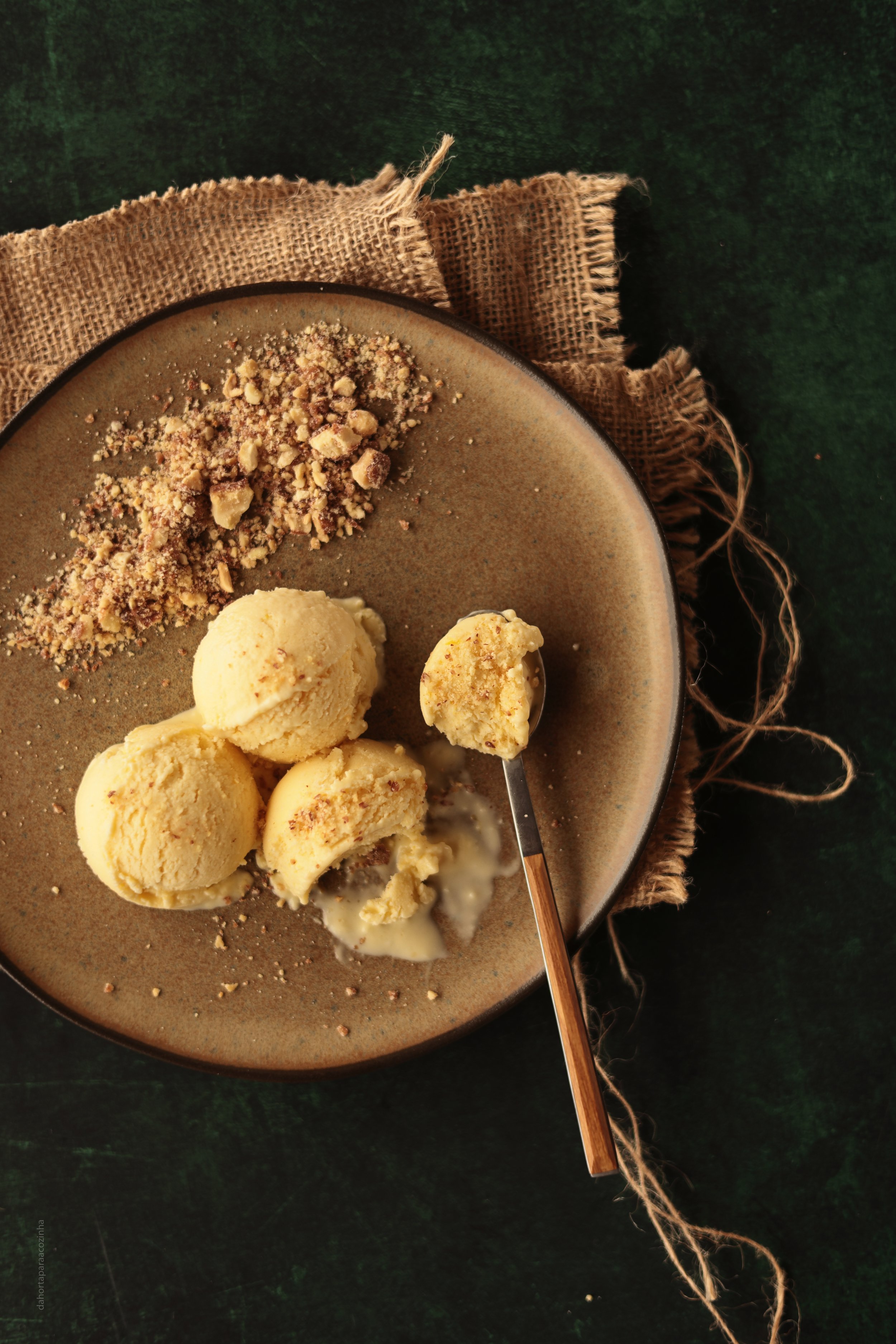 Gelado Queijo Fresco e Limão