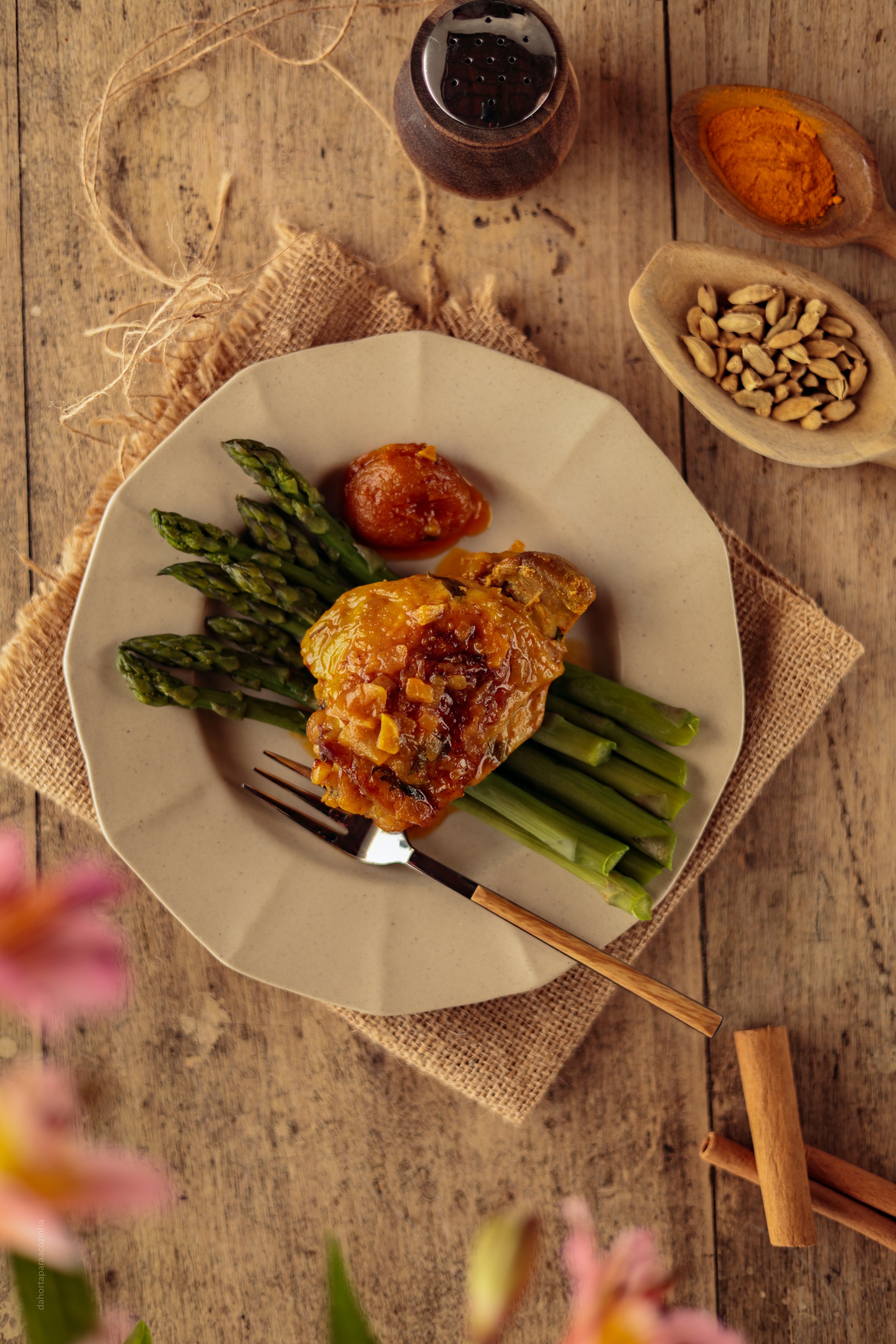 Frango com Sabores do Levante