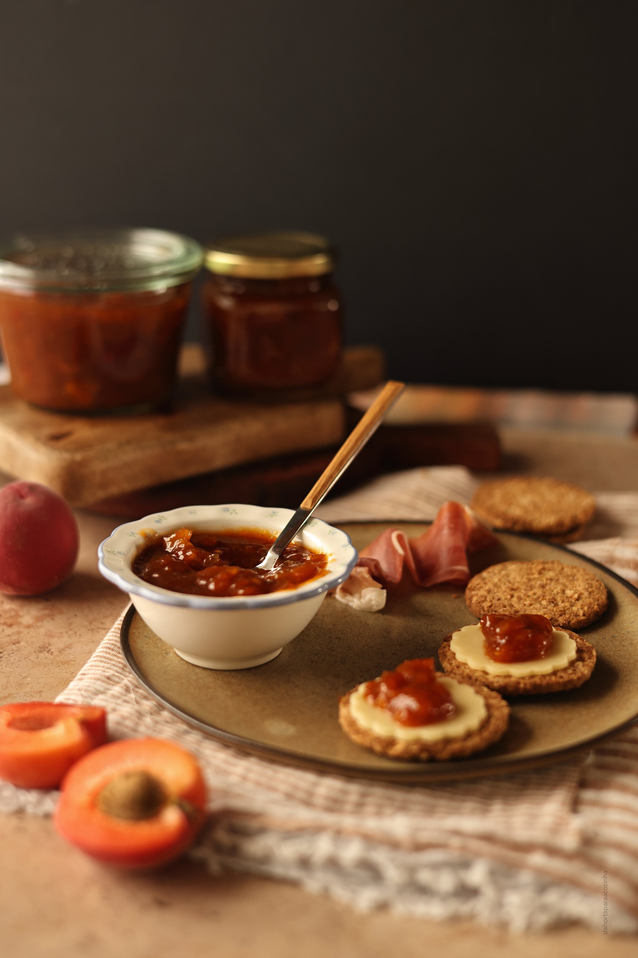 Chutney de Alperces com Especiarias Chinesas