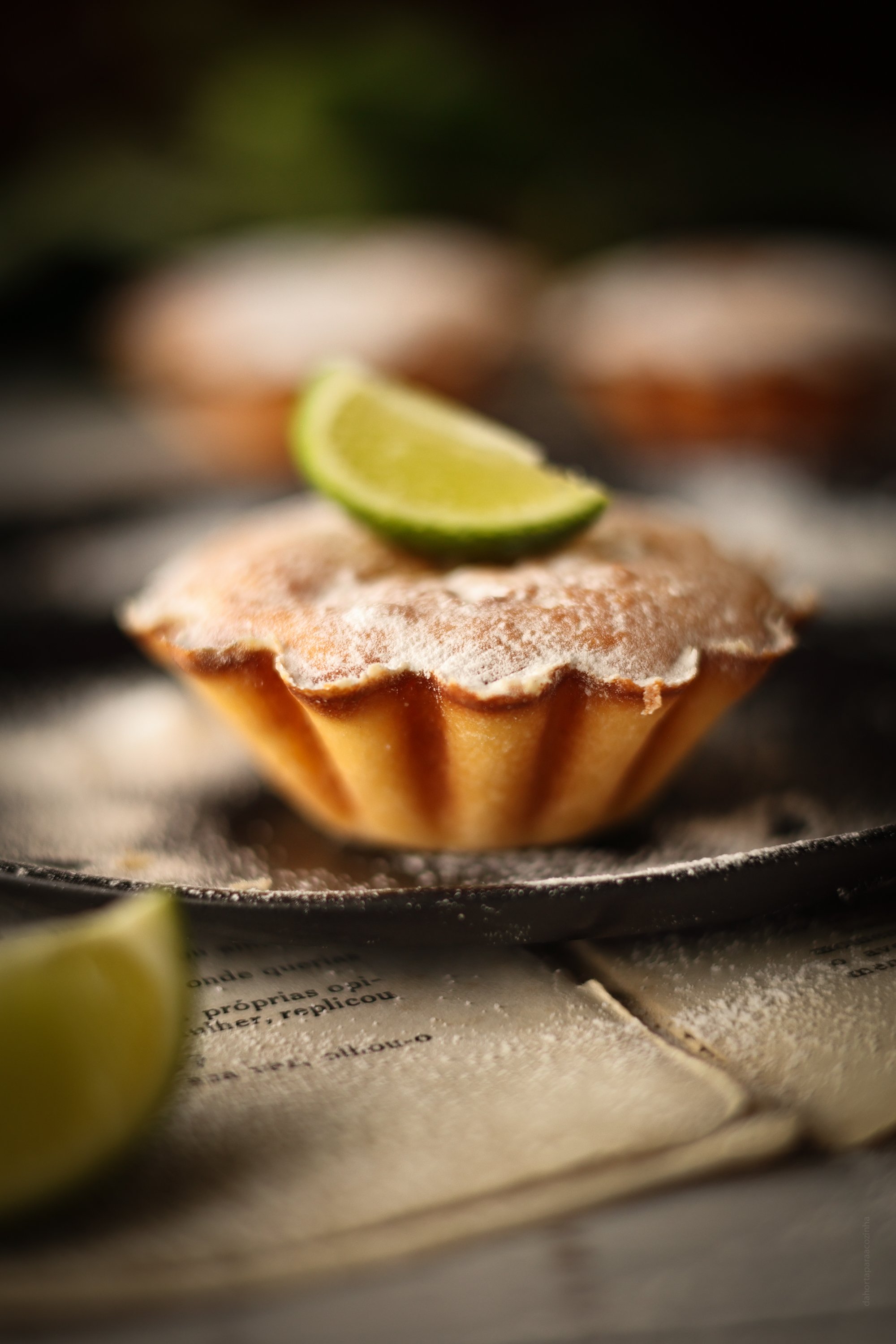 Tarteletes de Requeijão e Lima