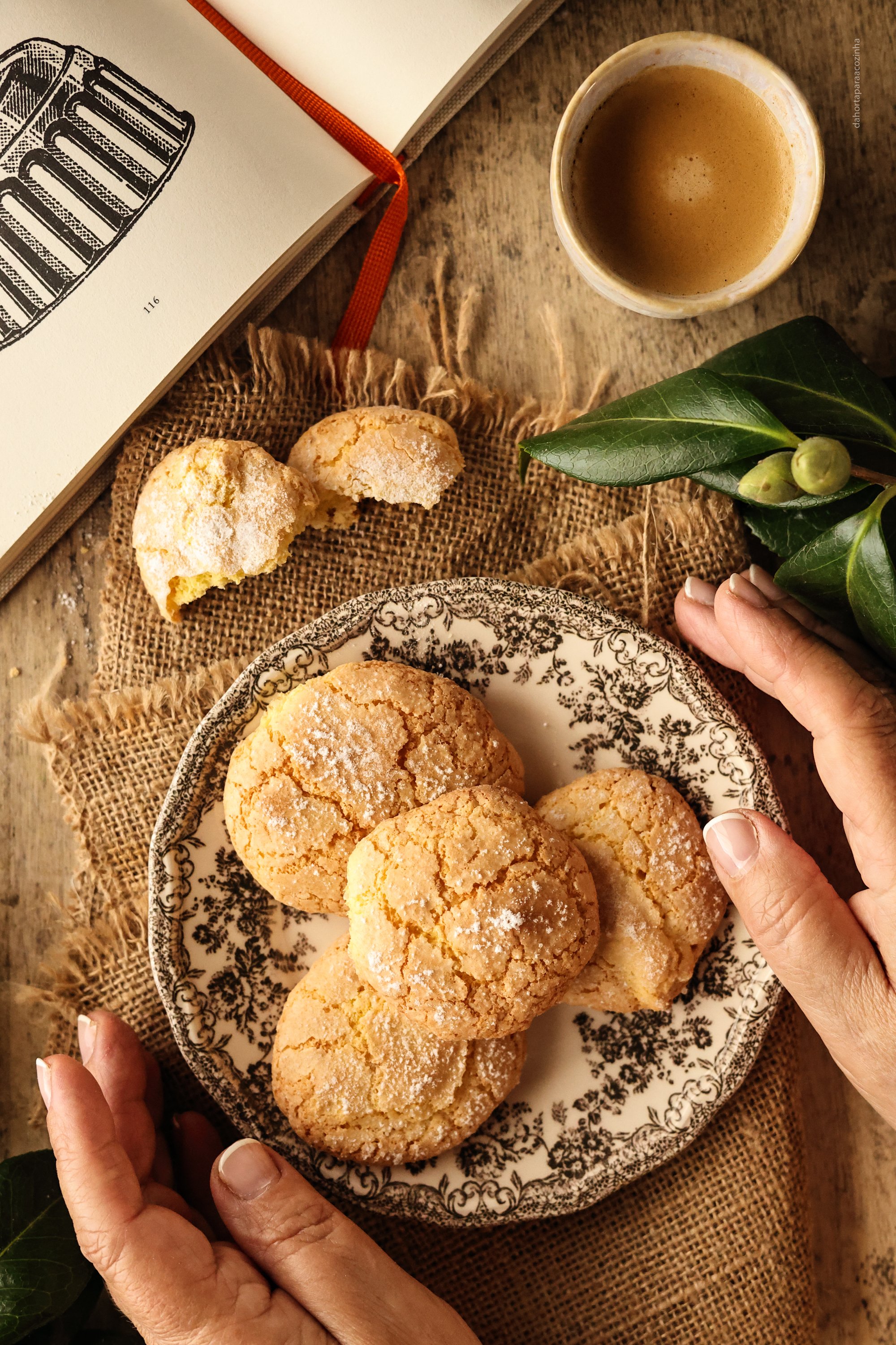 Biscoitos Savoiardi Redondos (Palitos de Champanha à moda Siciliana)