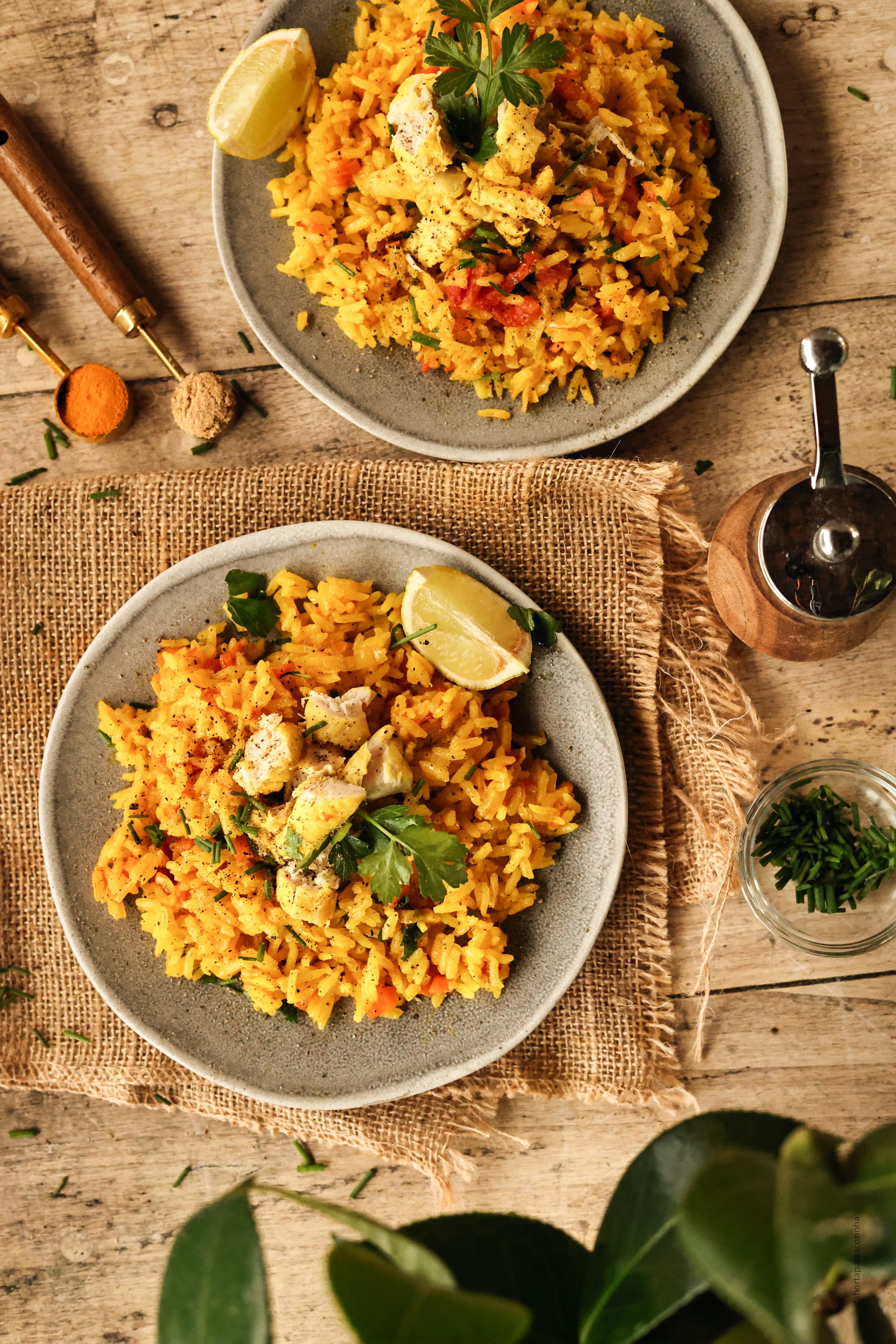 Aroz de Frango, com legumes numa só panela