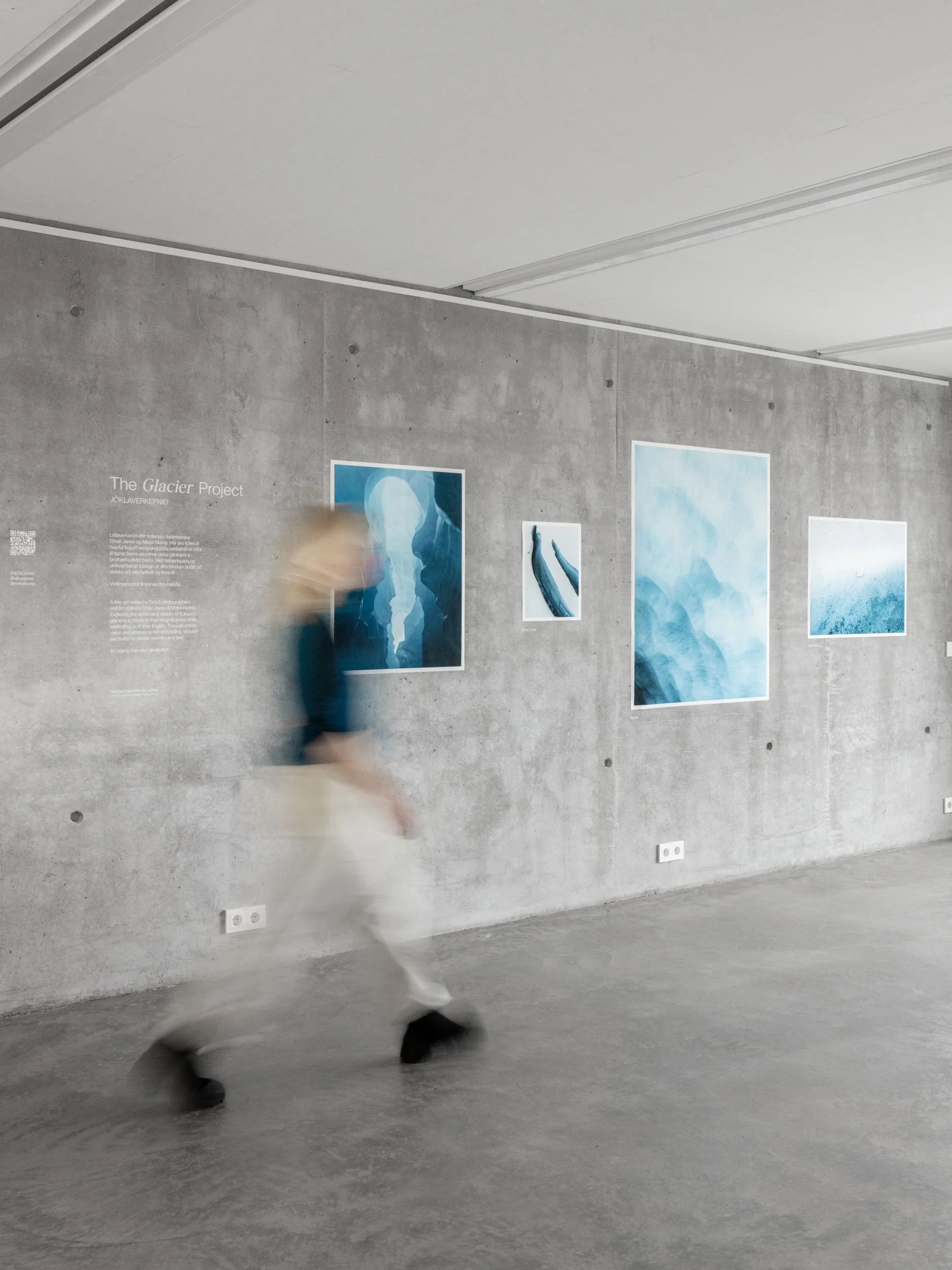 Solo show, National Park Center at Hellisandi, Iceland