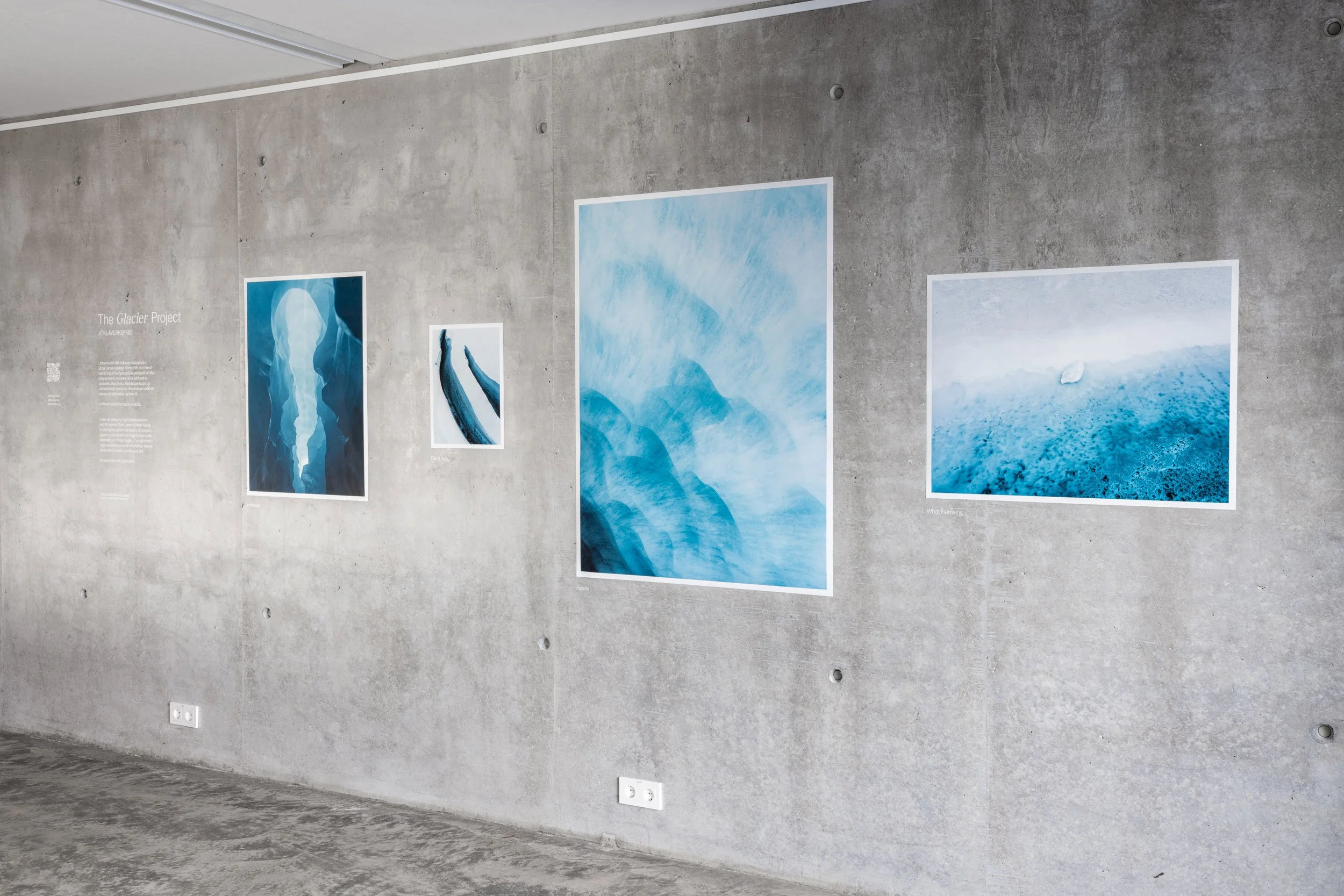 Solo show, National Park Center at Hellisandi, Iceland