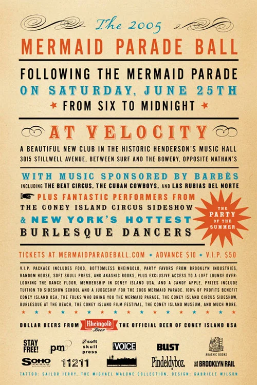 2005 MERMAID PARADE BALL CONEY ISLAND NYC