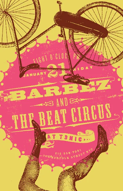 JAN 21 2006 TONIC NYC w/BARBEZ. BY LURE DESIGN