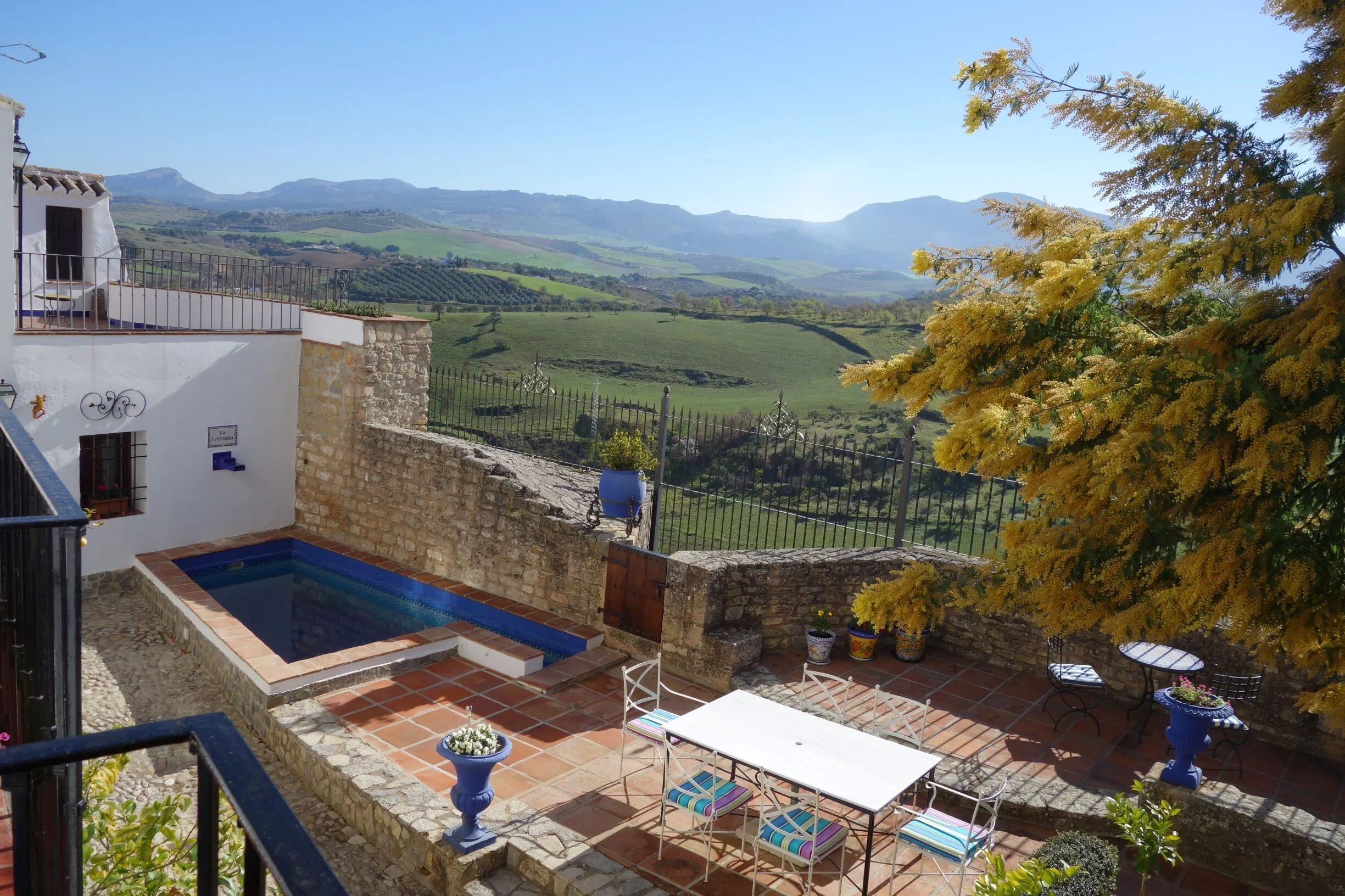 21 Garden and mountain view from room.JPG