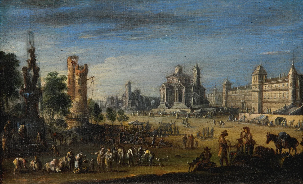 Ecole française XVIIe Entourage de Jacques CALLOT