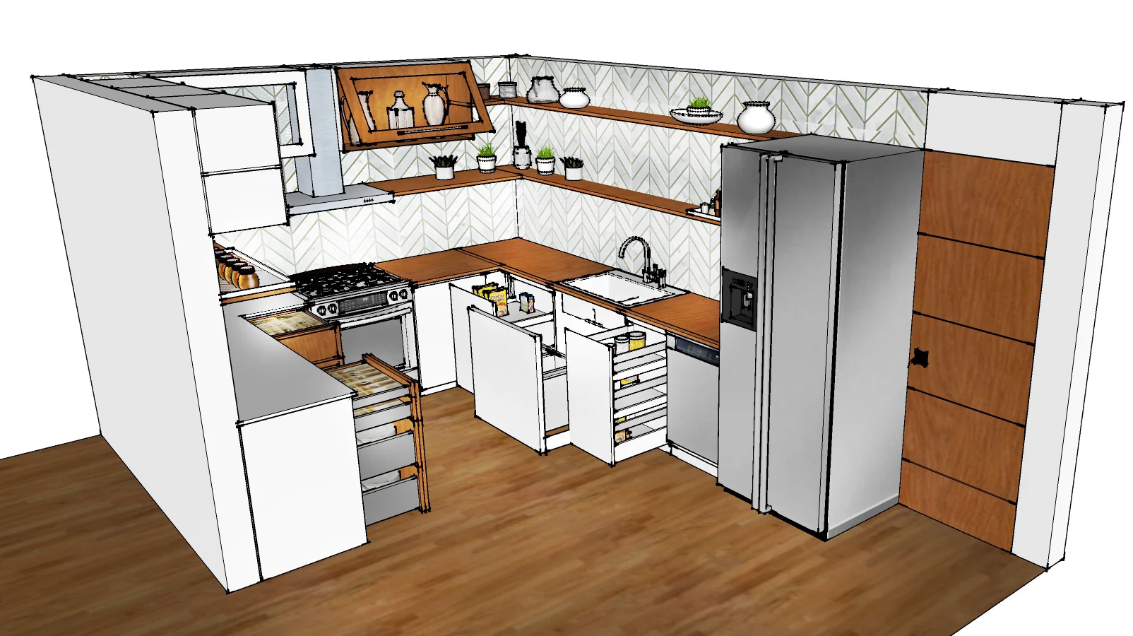 Glenhurst Ave Kitchen