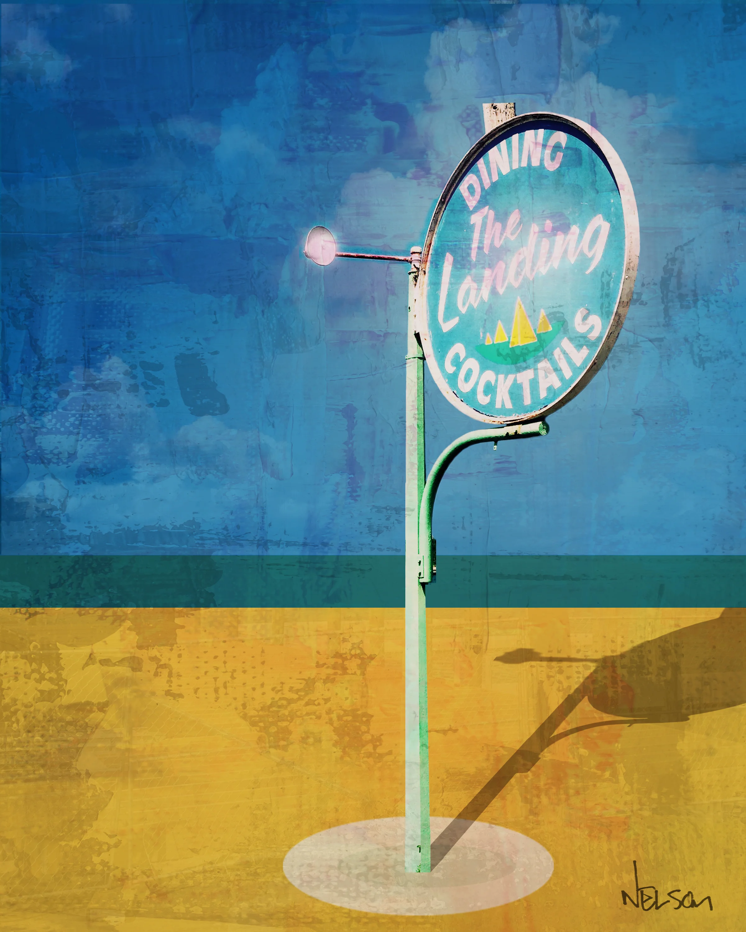 Landings Sign Lake Charlevoix