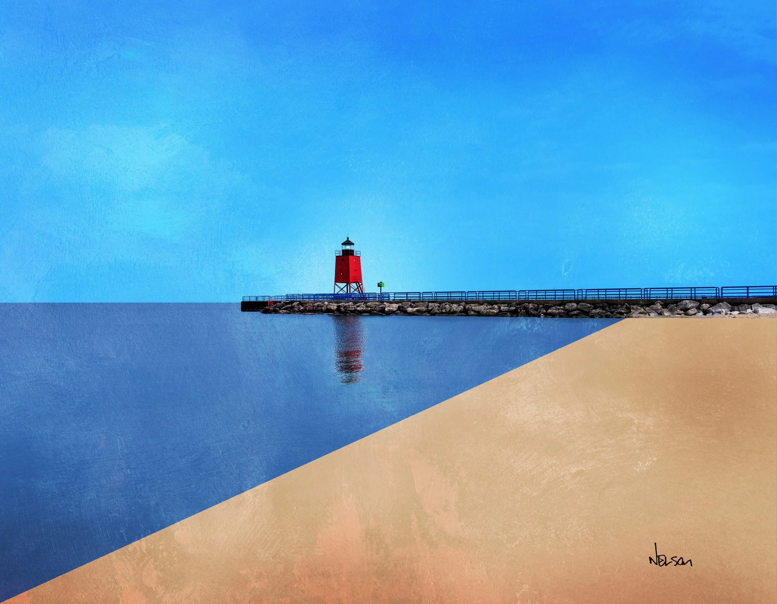 Lighthouse Morning