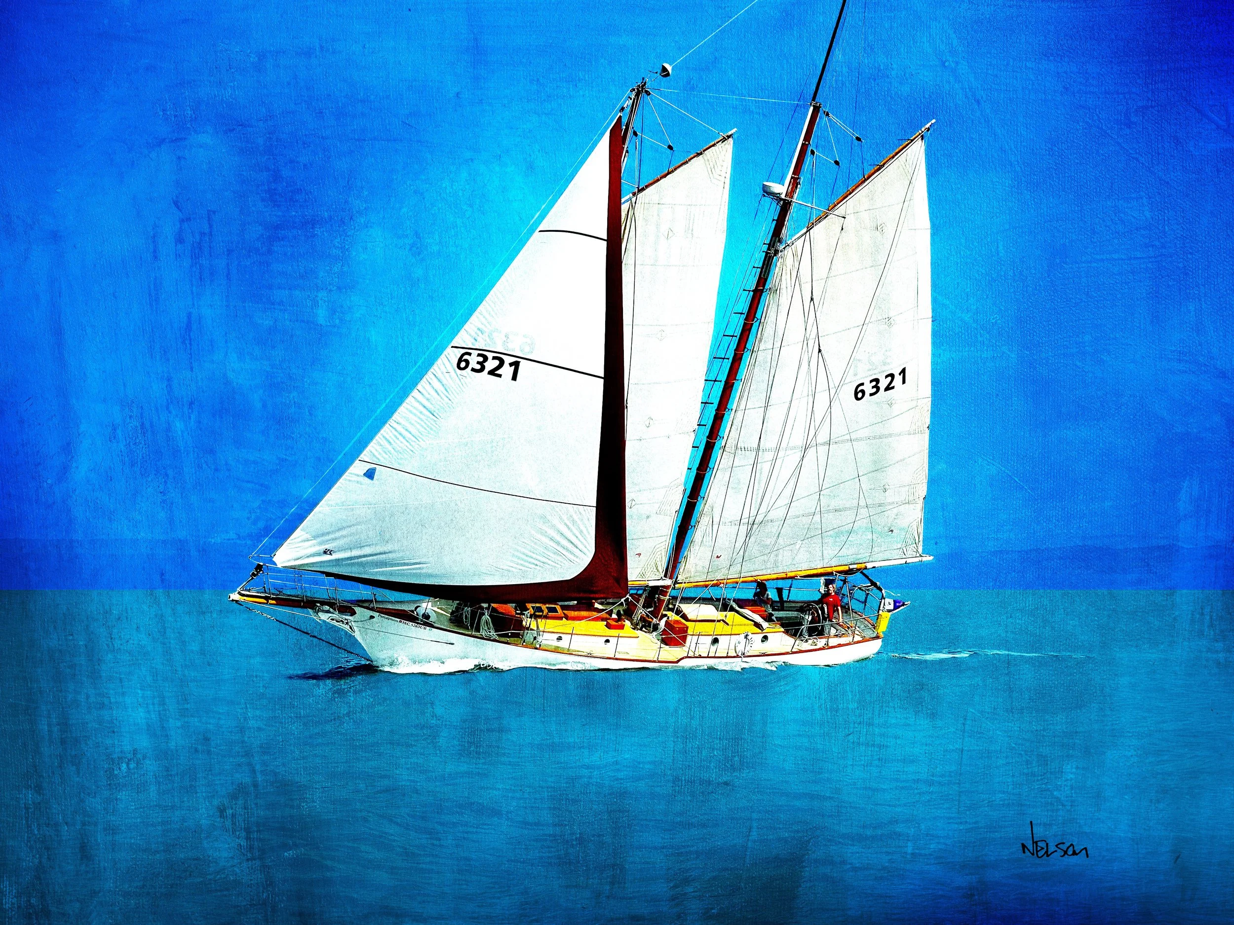Triple Mast