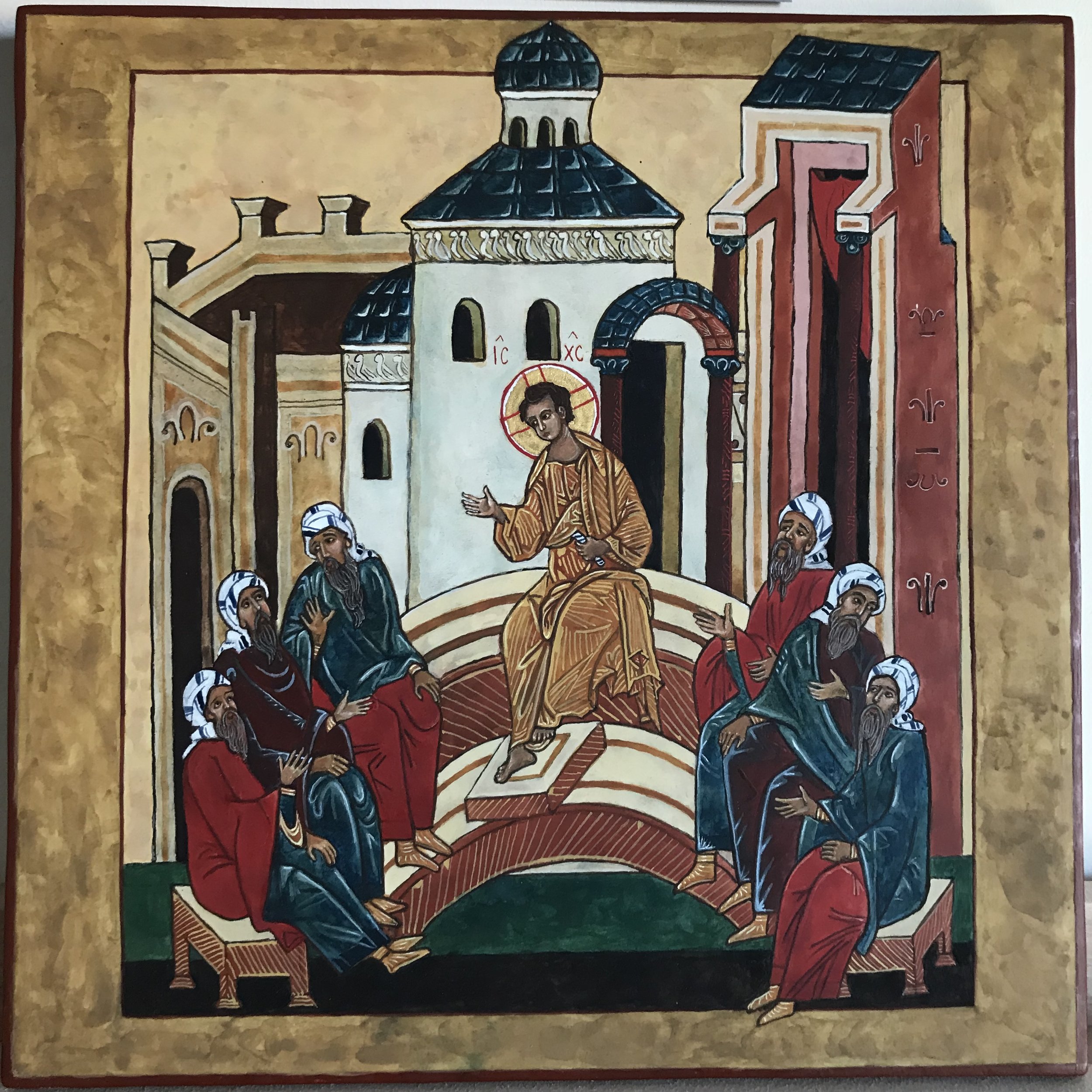 Jesus Teaching in the Temple