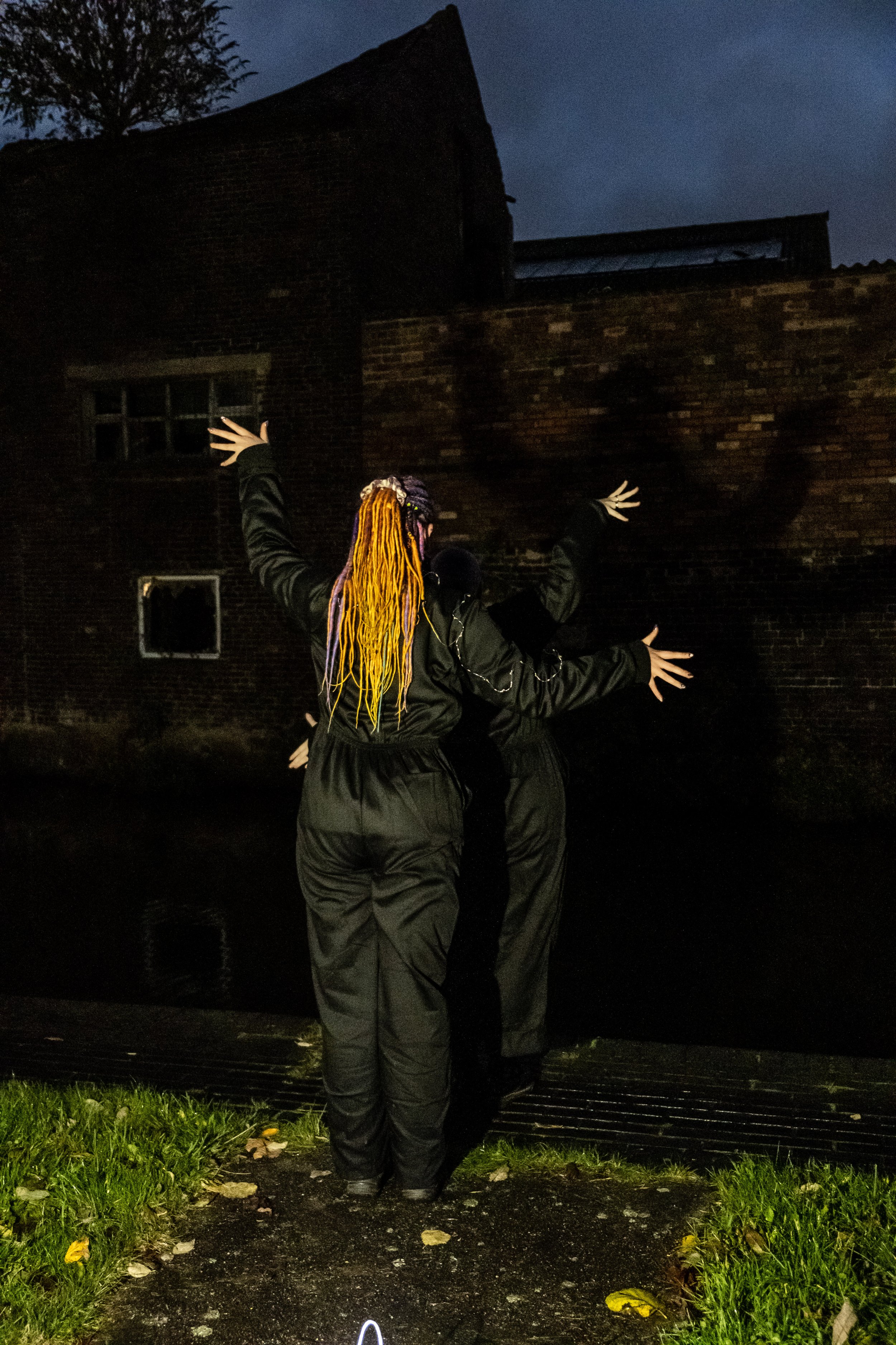 Rails for Trails - 024 0 B arts Lantern Light Night Walk Canal and River Trust Canals Arts Council England Stoke on Trent Art Performance Community Arts Longport Station to Westport Lake Route Jessica Simm Hannah Walton Shadow Play .jpg