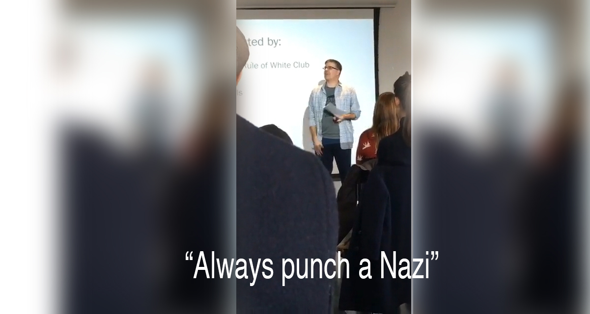 Professor Michael Capello of University of Saskatchewan, “It’s Ok to be Against Whiteness”, March 12, 2018, at Trent University
