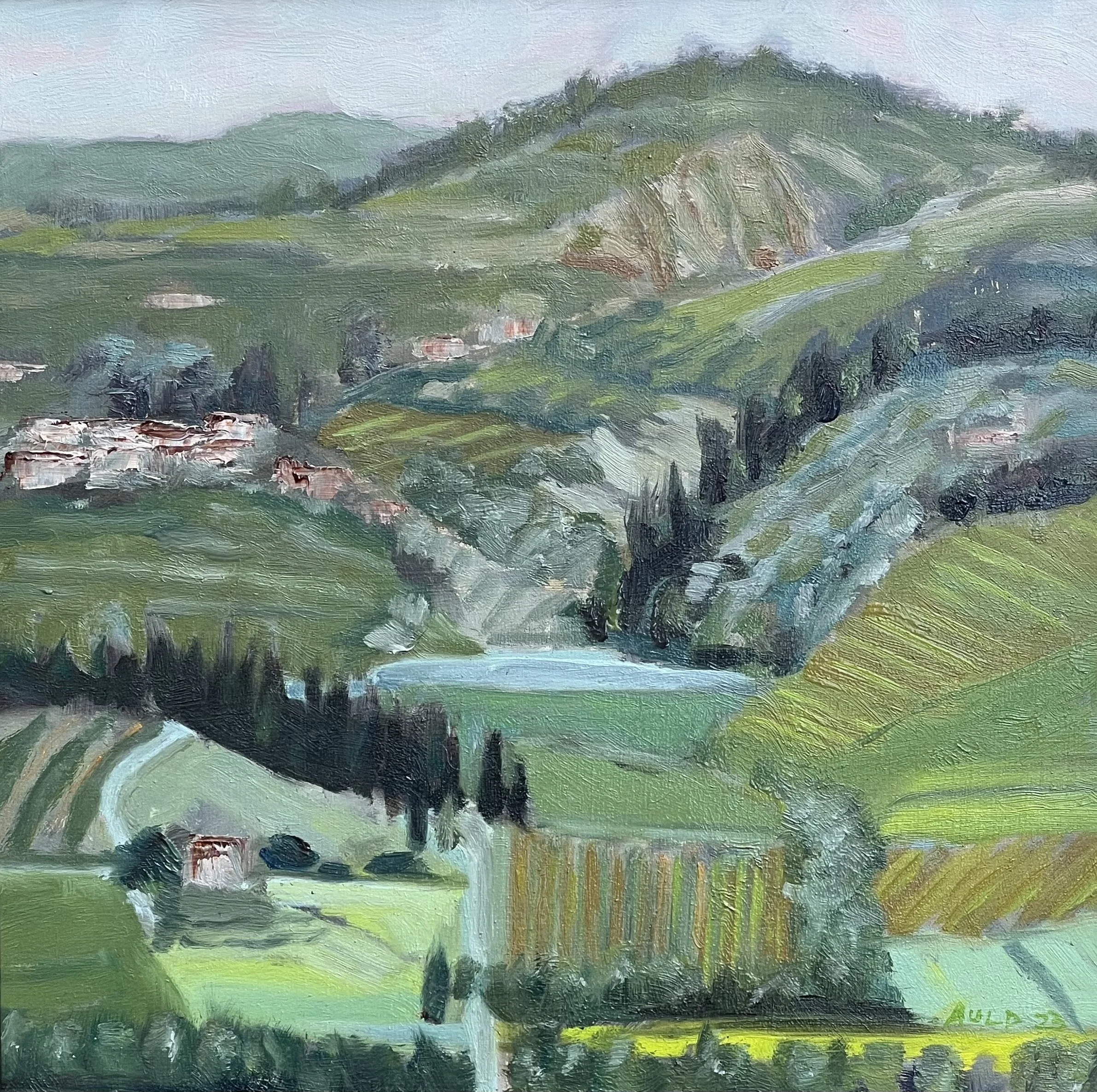 View from Corciano, Italy