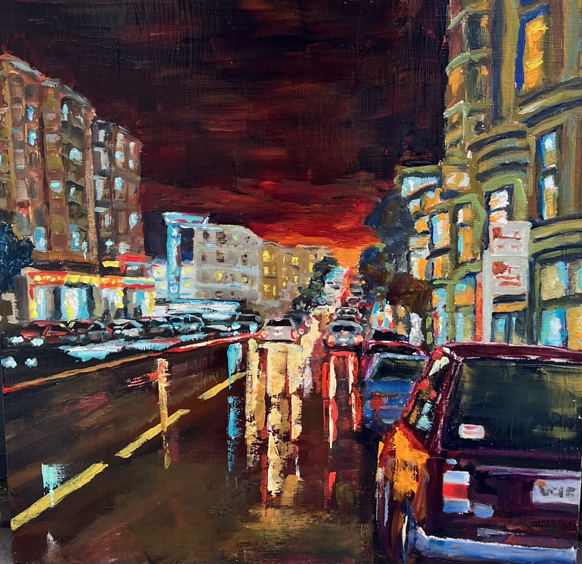 Night Light, Divisadero Street, SF