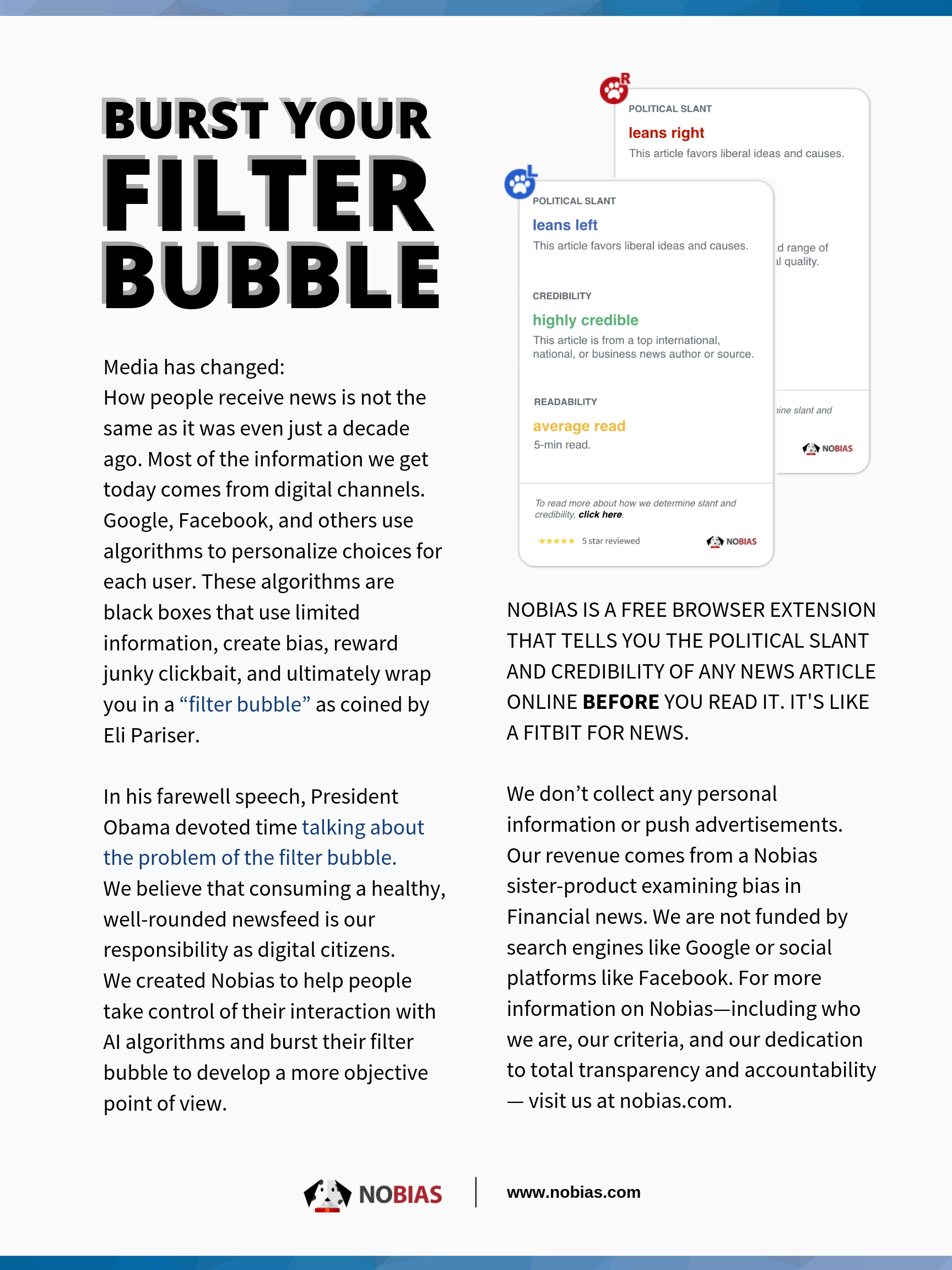 How can Facebook and its users burst the 'filter bubble'?