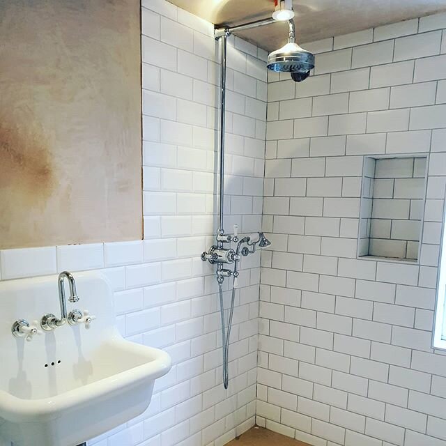 We are getting there with this bathroom. #bathroomdesign #bathroom