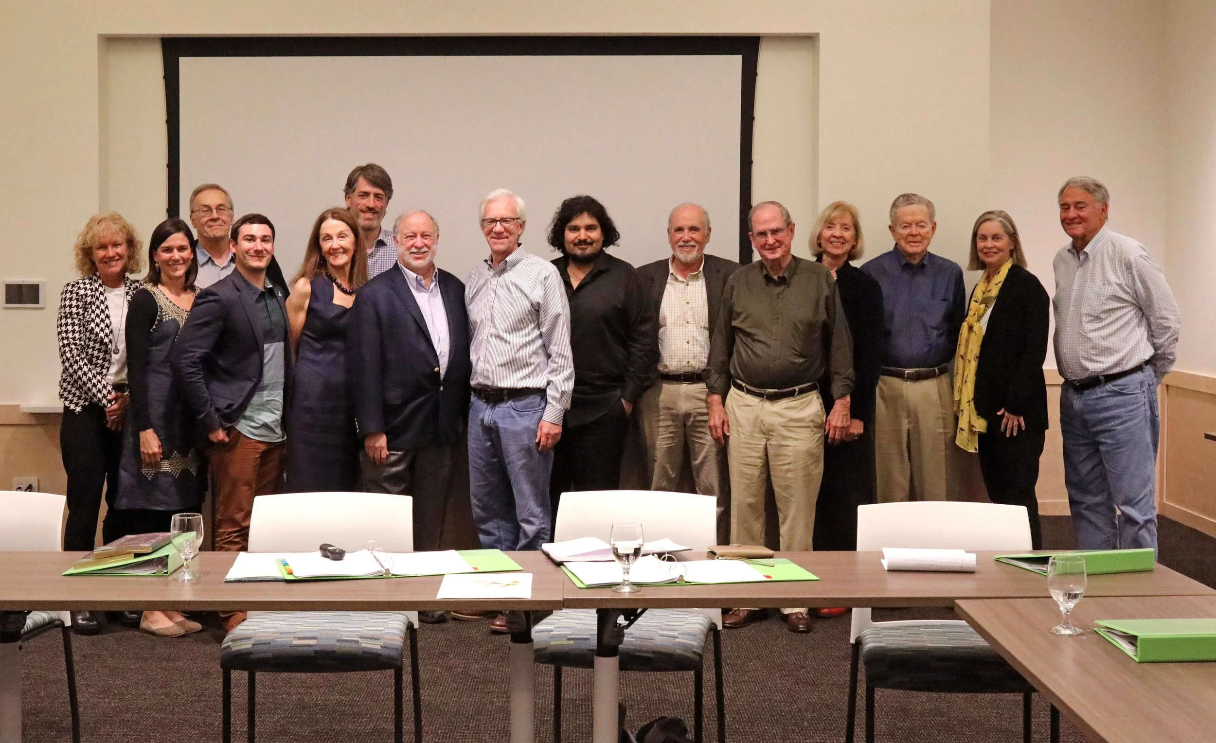 The Inaugural Board of Trustees February 2, 2018 (left to right) Lisa Portelli, Hannah Miller, Mike McLeod, Chris Castro, Pamela Peters, Ted Haddock, Steve Goldman, Phil Anderson, Clayton Louis Ferrara, Bob Bendick, Jack Rogers, Sue Foreman, John Lowndes, Leslie Poole, David Strong. Not shown: Carolyn Cooper, Dykes Everett, Fred Raffa, Bruce Stephenson.