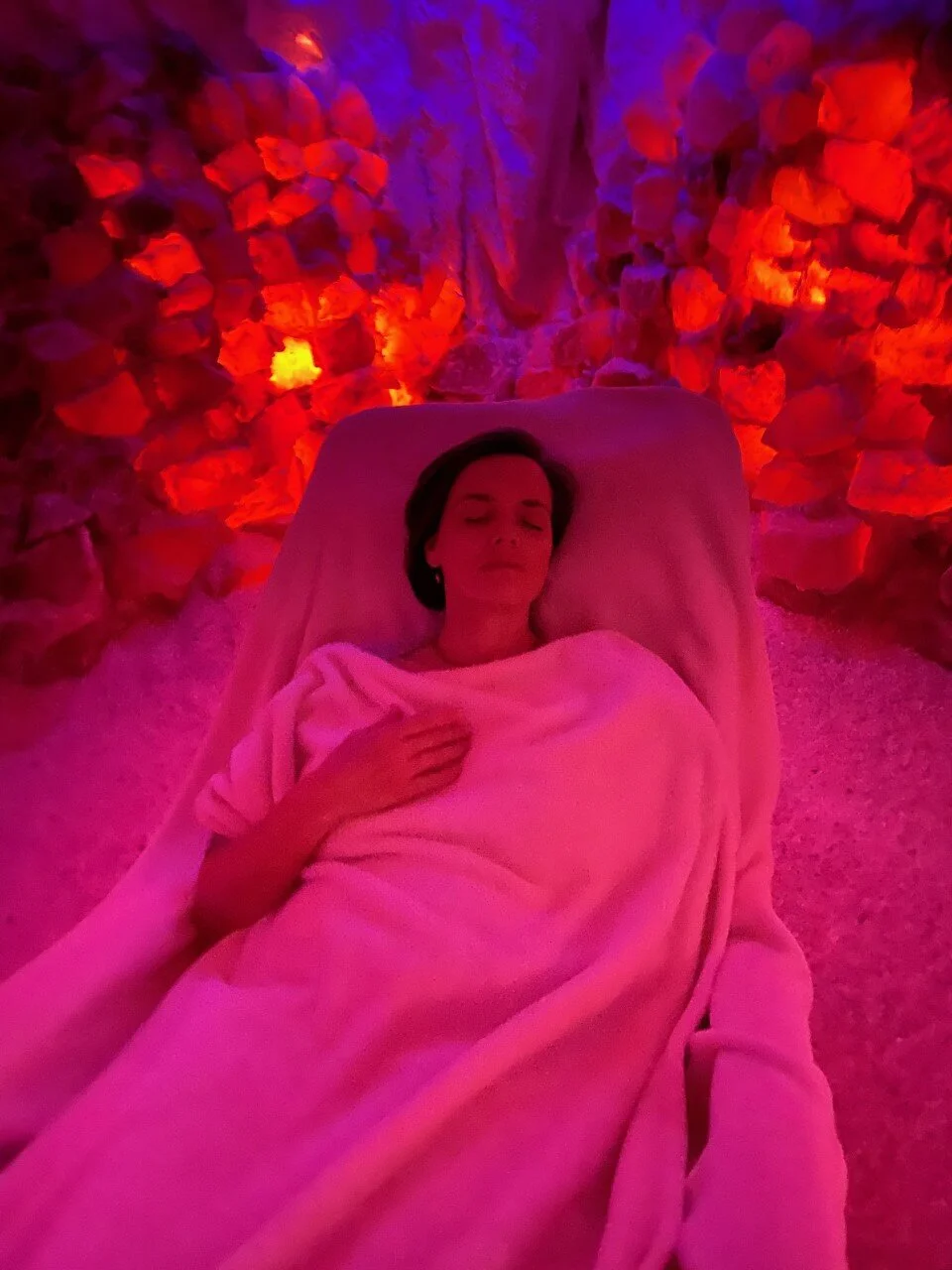 Anti-Aging Session in der Salzgrotte