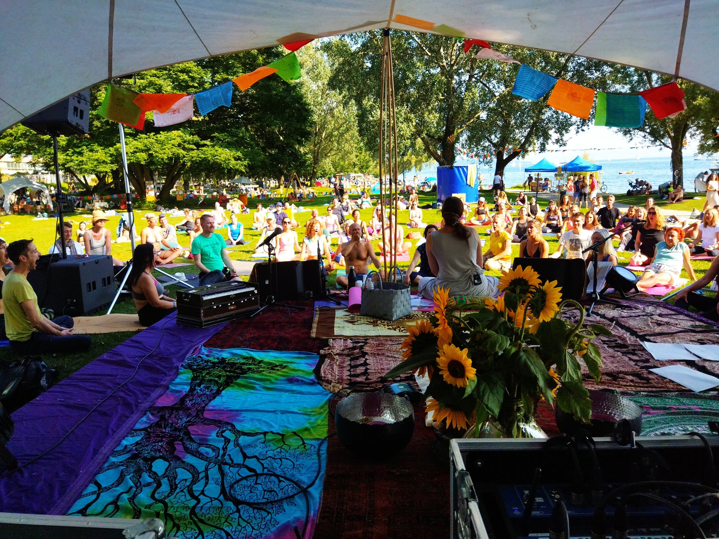 Myfaceyoga am Yogafestival Bodensee 