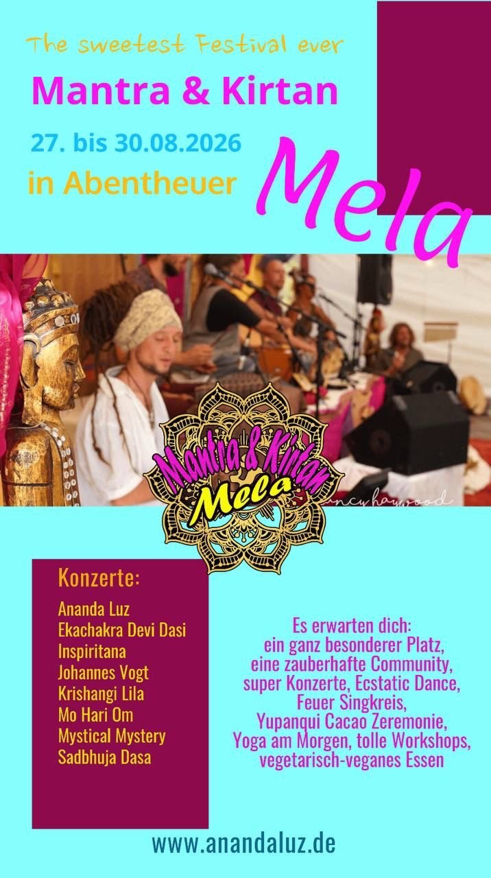 MyFace Yoga auf der Mantra und Kirtan  Mela 