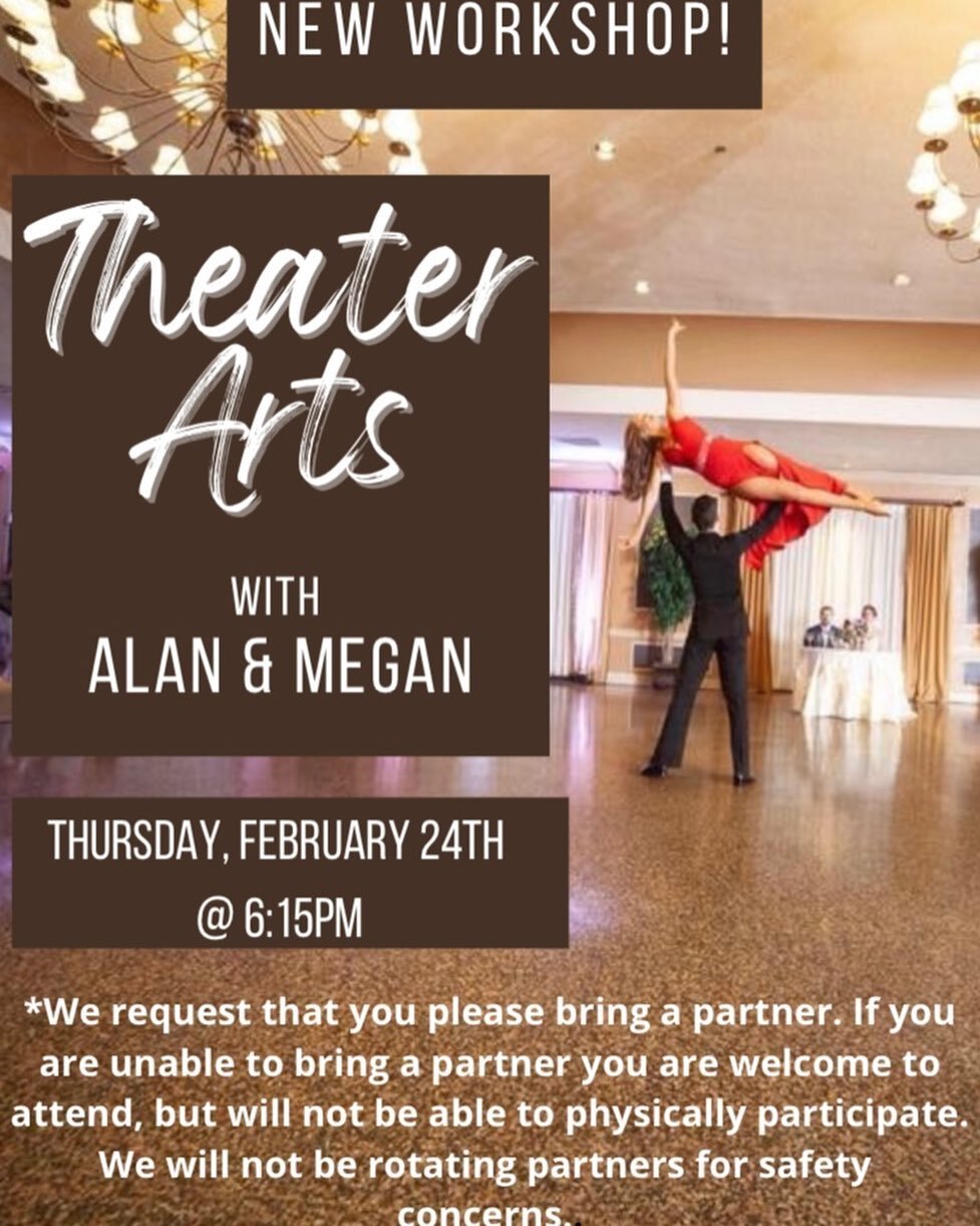 Join Alan and Megan this Thursday for an exciting Theater Arts Workshop! Free for Briora VIP Members.

*Not a member? Ask how to sign up today!