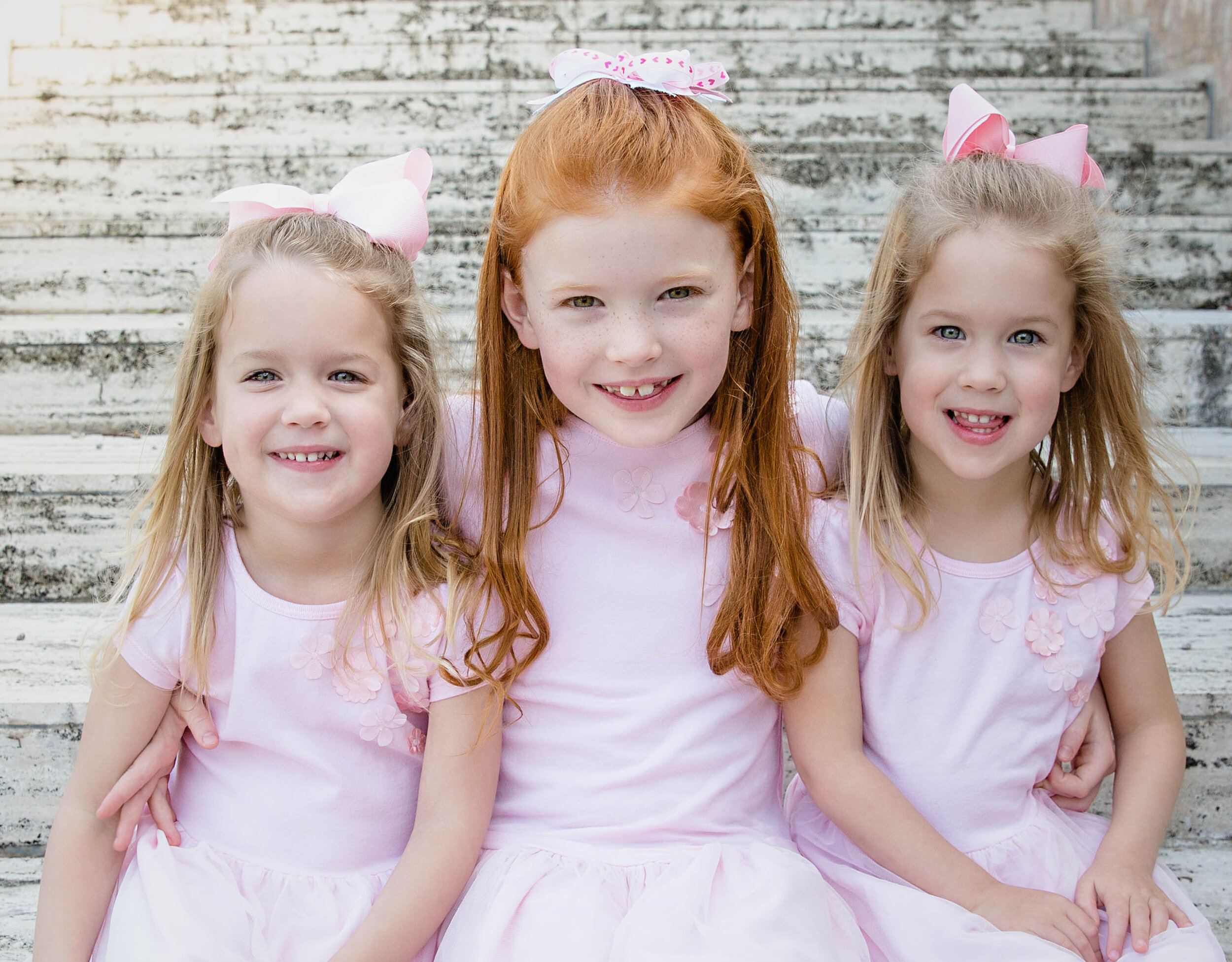 Meet the bright, energetic trio of Frazier sisters.