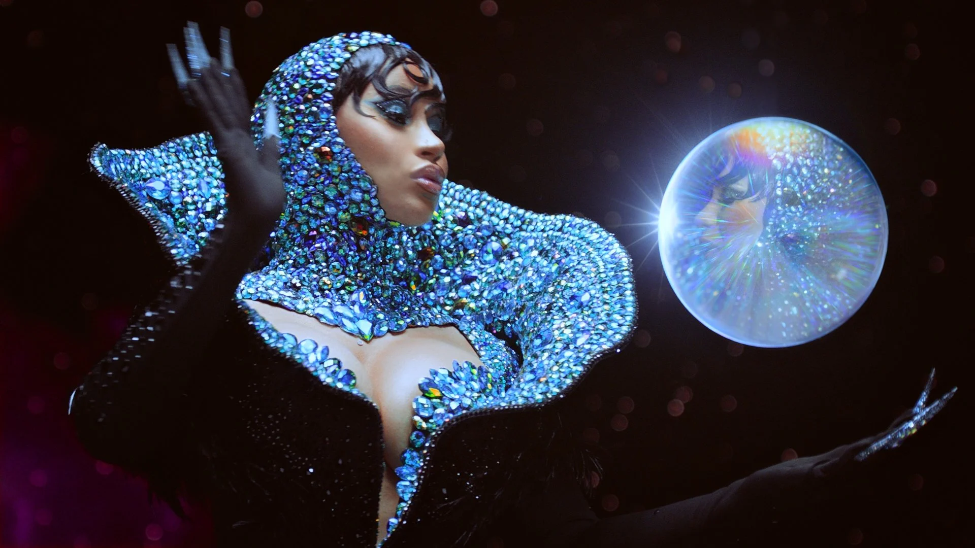 Meta "Crystal Cardi"