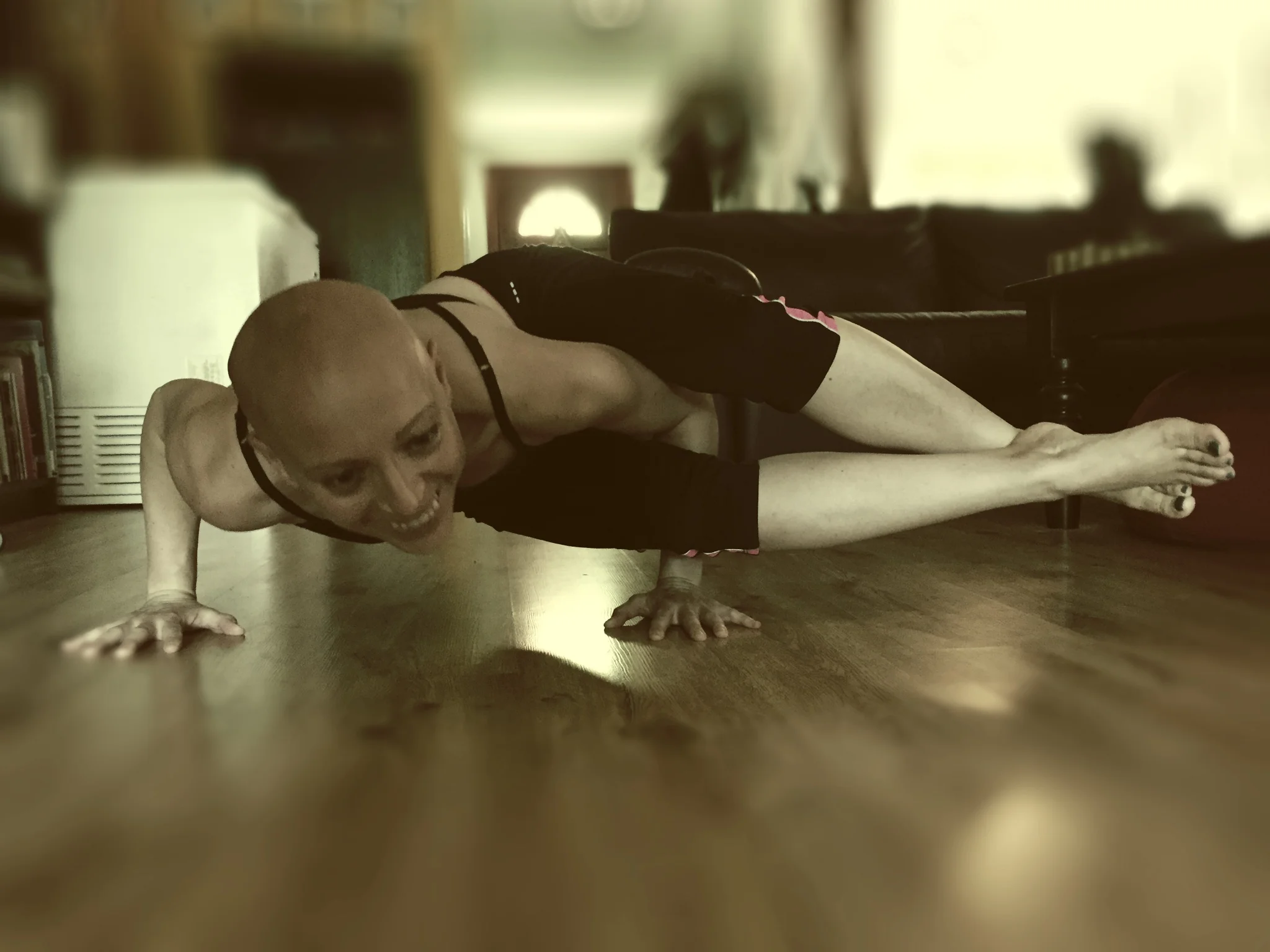 One lesson I learned when I tried yoga ...