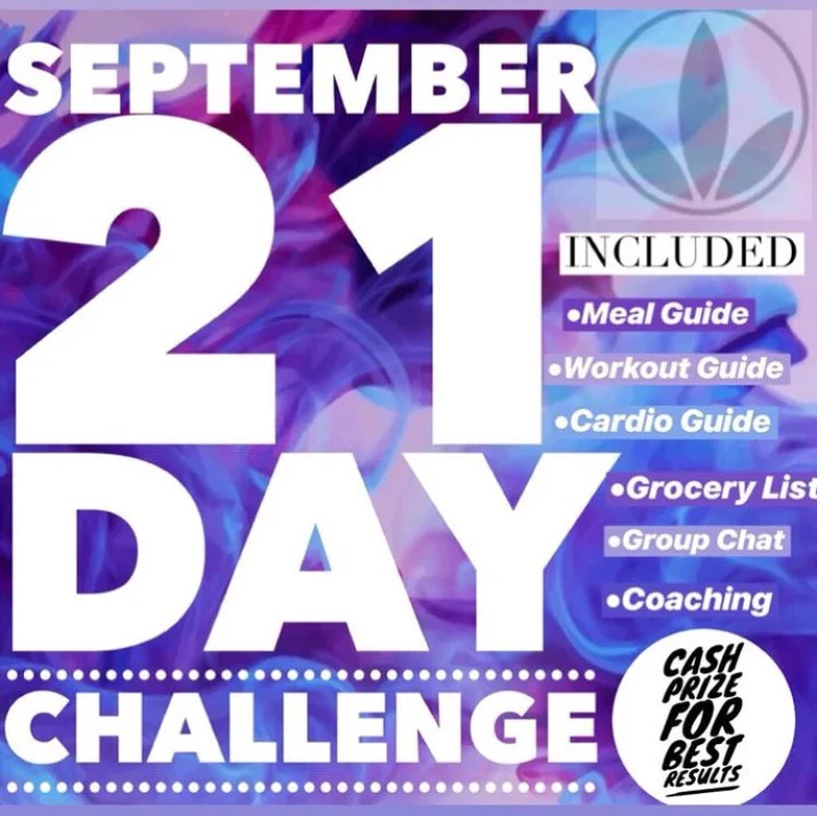 SEPTEMBER 21 DAY FITNESS TRANSFORMATION CHALLENGE VOTES