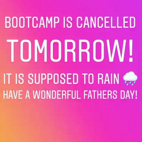 BOOTCAMP IS CANCELLED THIS WEEK (TOMORROW JUNE 16TH) DUE TO WEATHER AND FATHERS DAY!
•
•
Have a wonderful weekend!
Back at it next week!
•
•
•
ART MUSEUM BOOTCAMP! •
•
Meeting at the front of the art museum steps!
