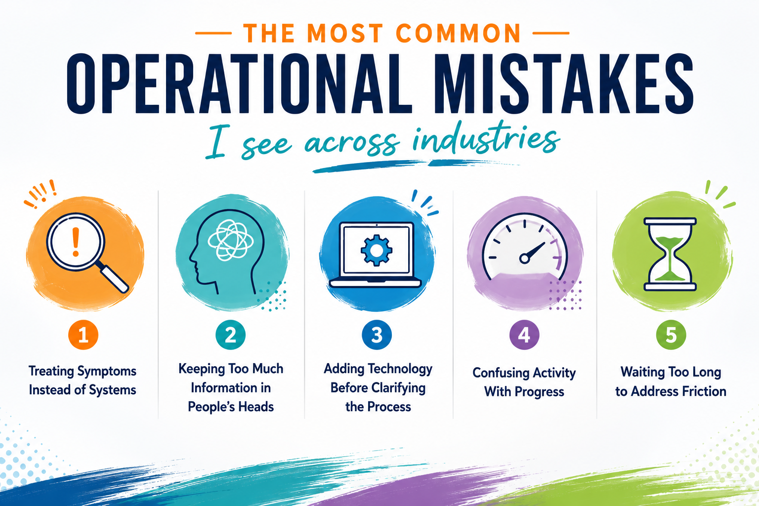 The Most Common Operational Mistakes I See Across Industries