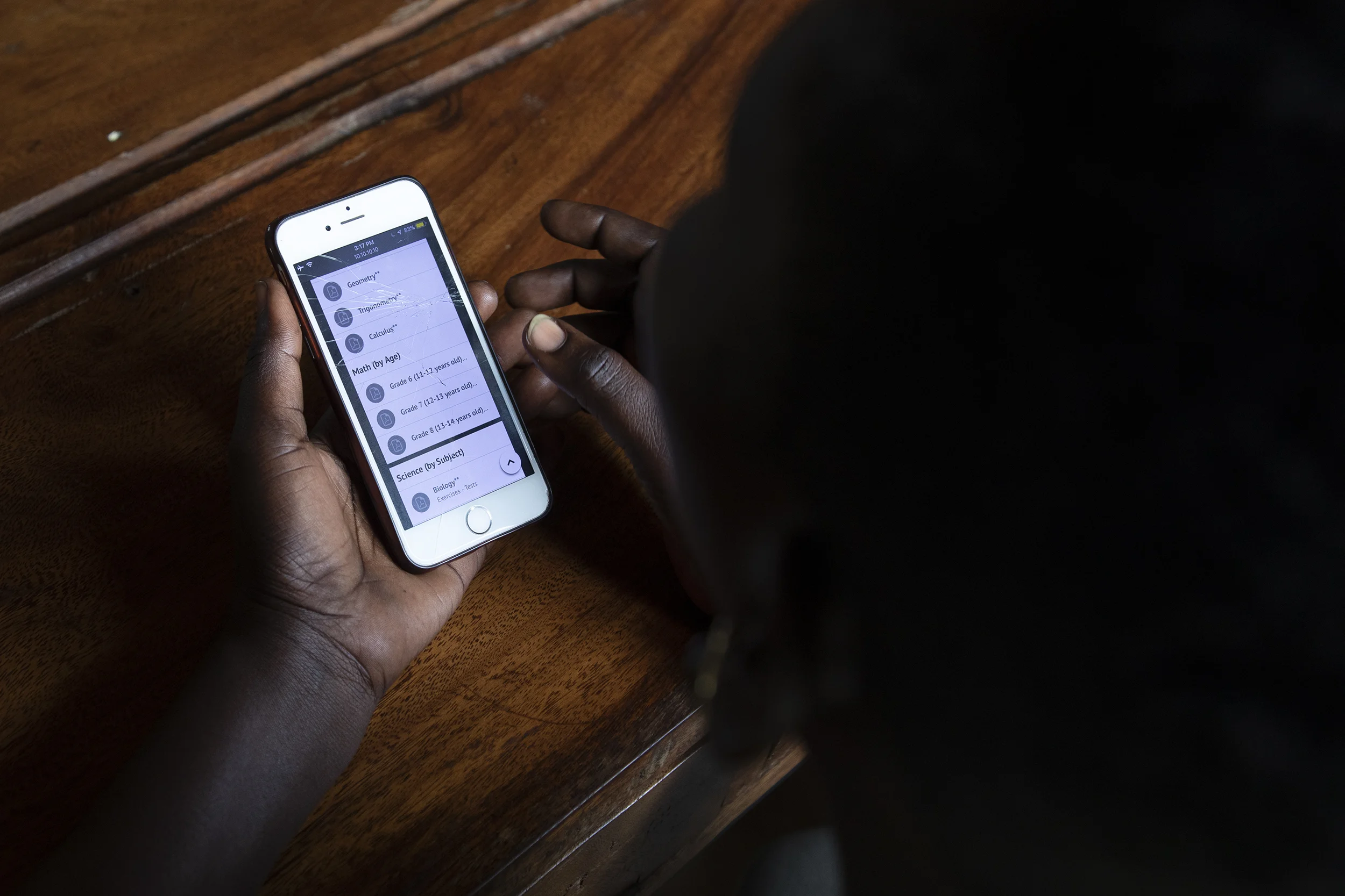 A teacher receives training in using educational technologies to support school curriculum.