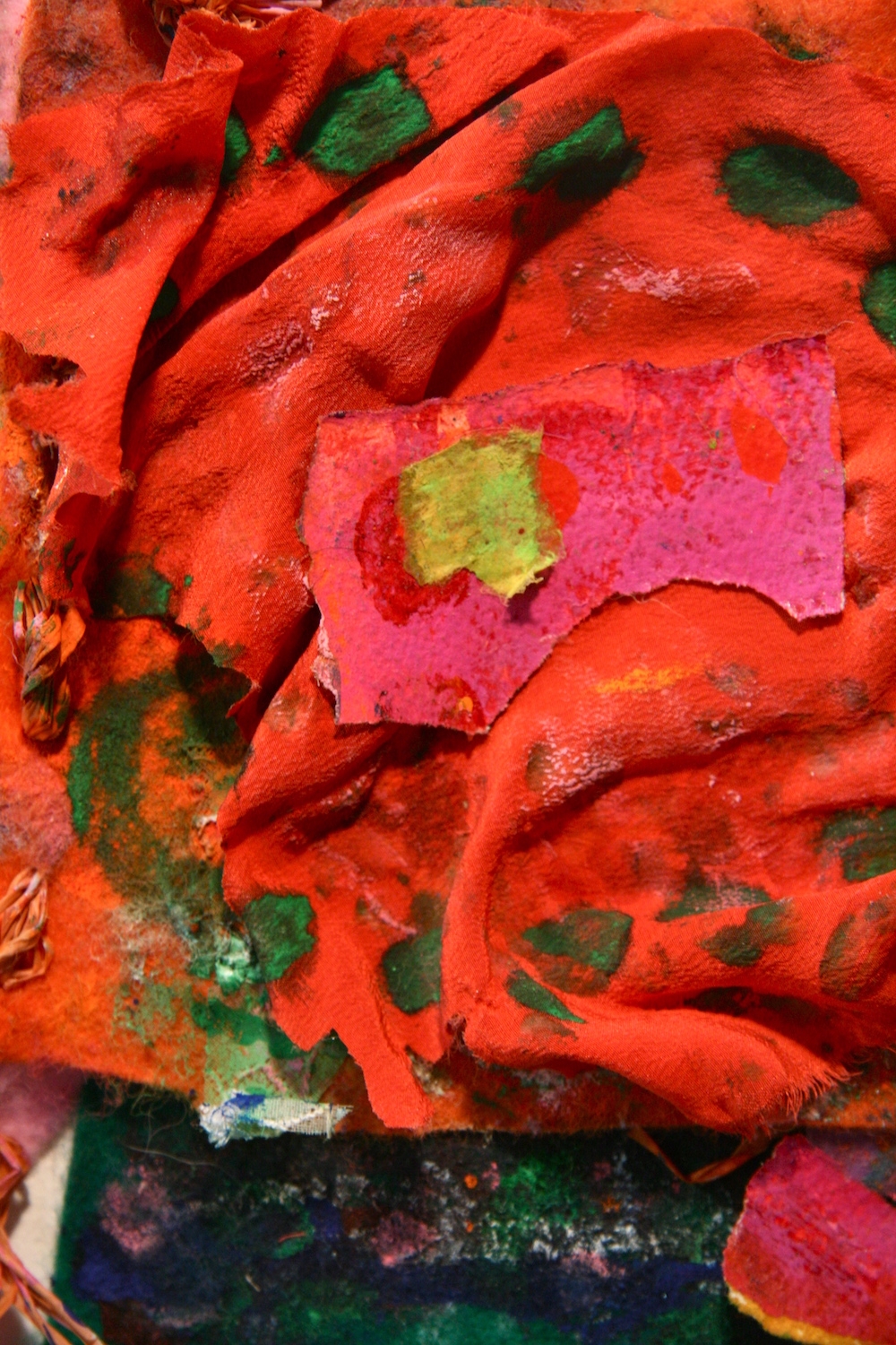 Blooming Under The Fire,2008, Mixed Media, 30%22x9%22-2.JPG