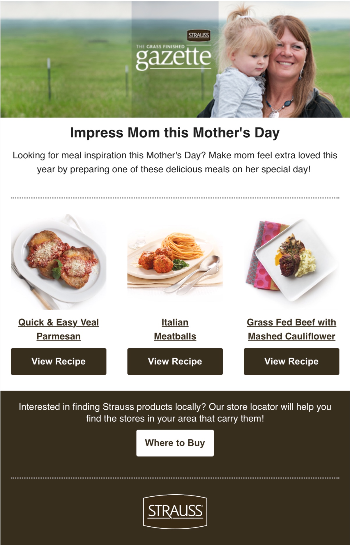 To Impress Mom (Strauss Brands)