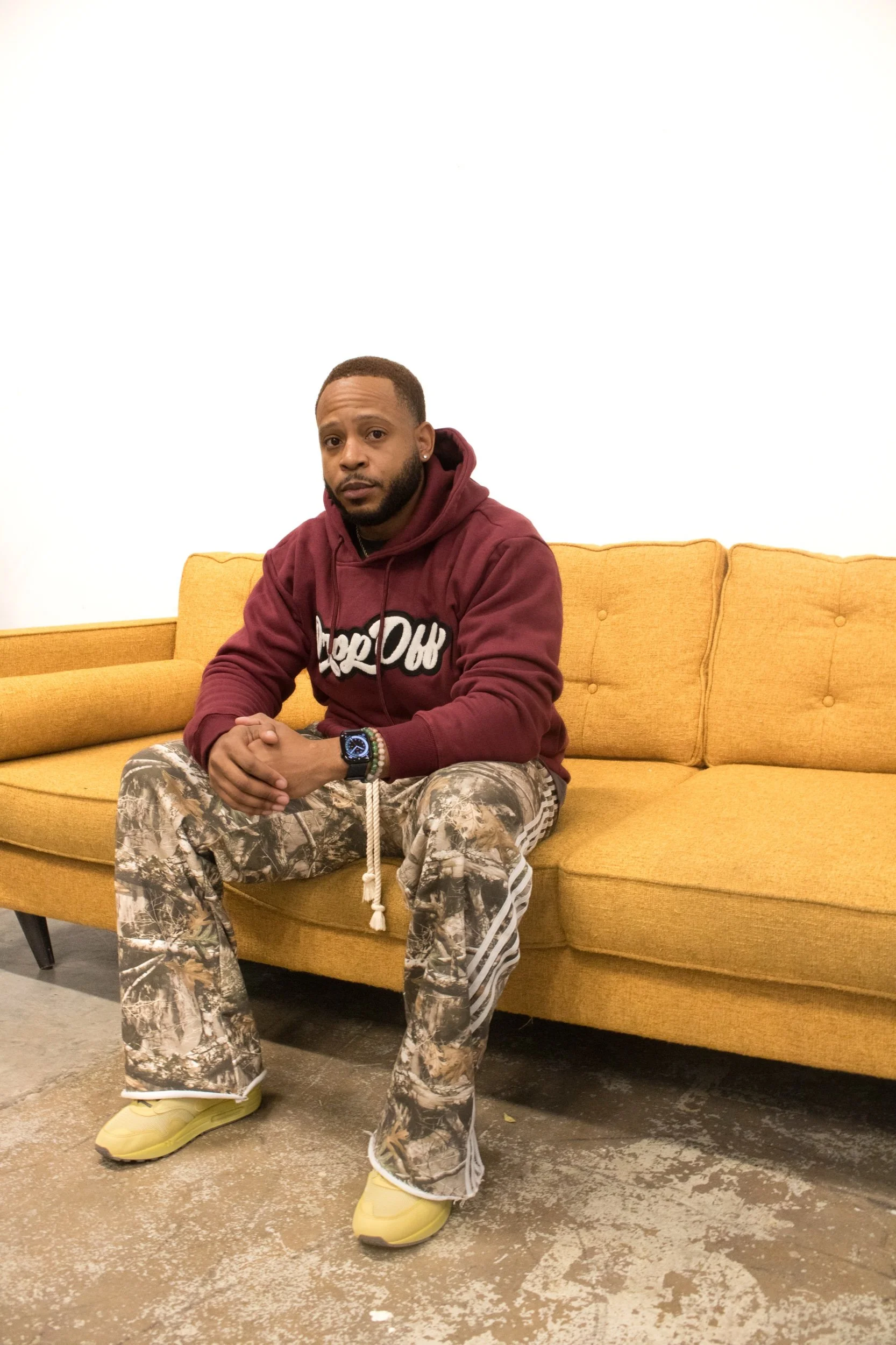 Chenille Patch Hoodie