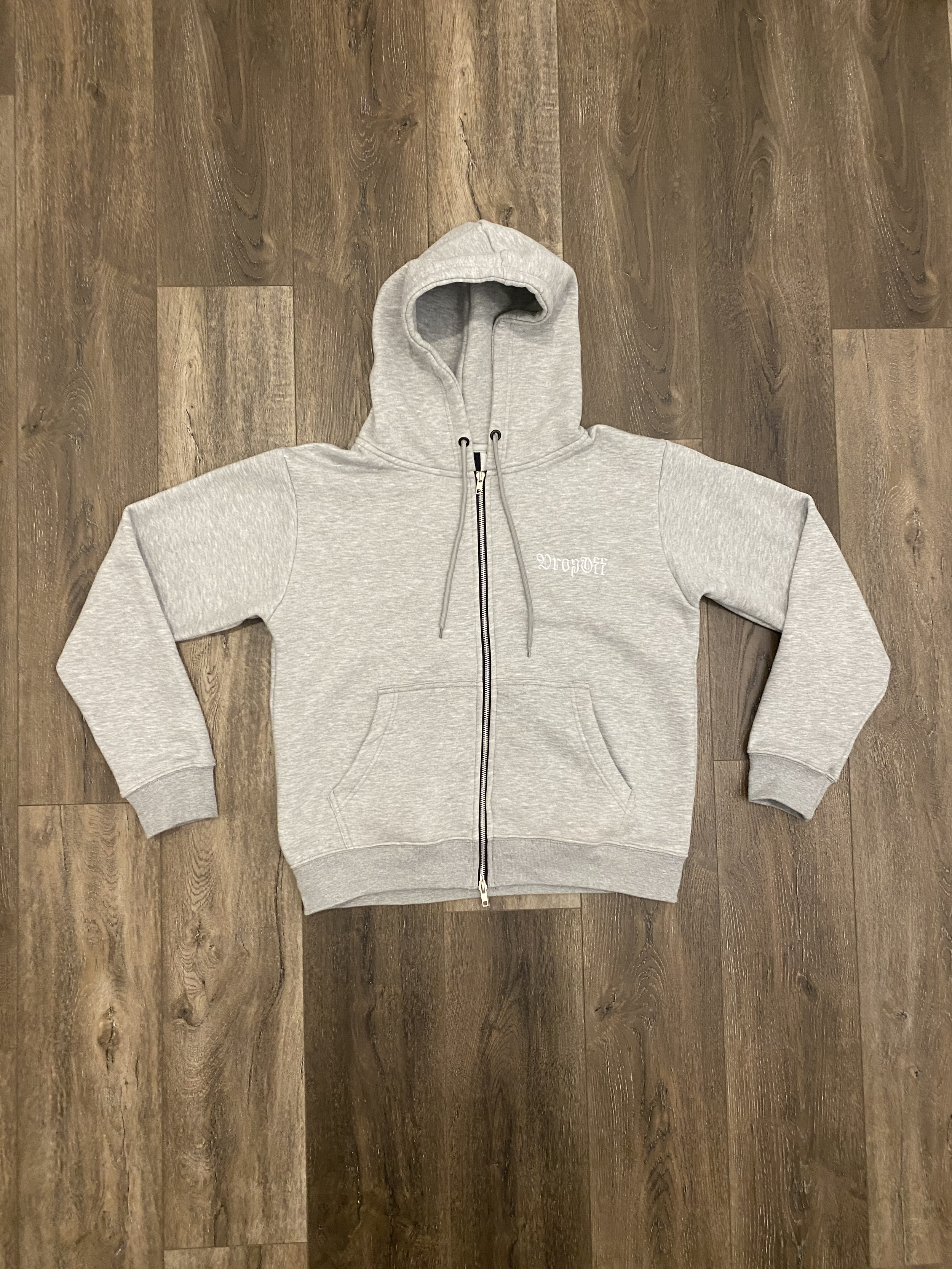 Basic Double Zipper Hoodie