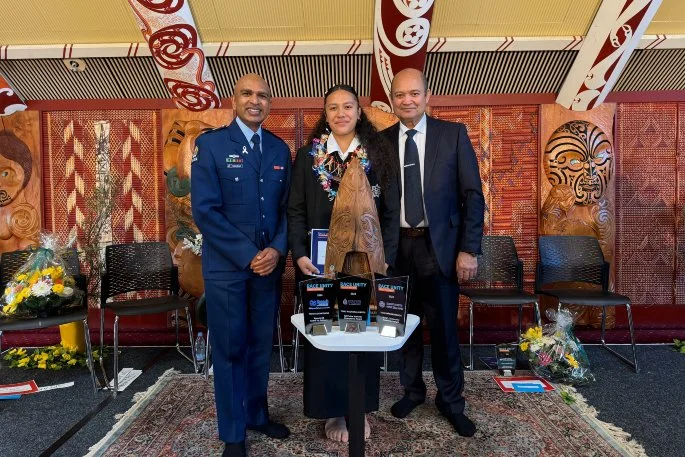 Police acknowledge Race Unity Speech Awards winner