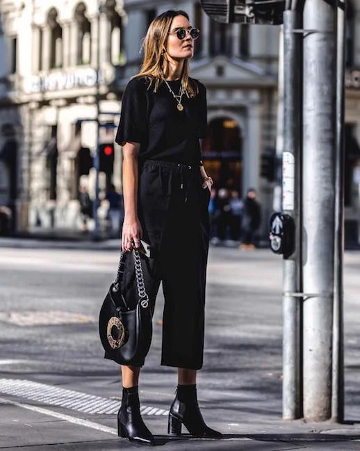 Three ways to style unbasic black