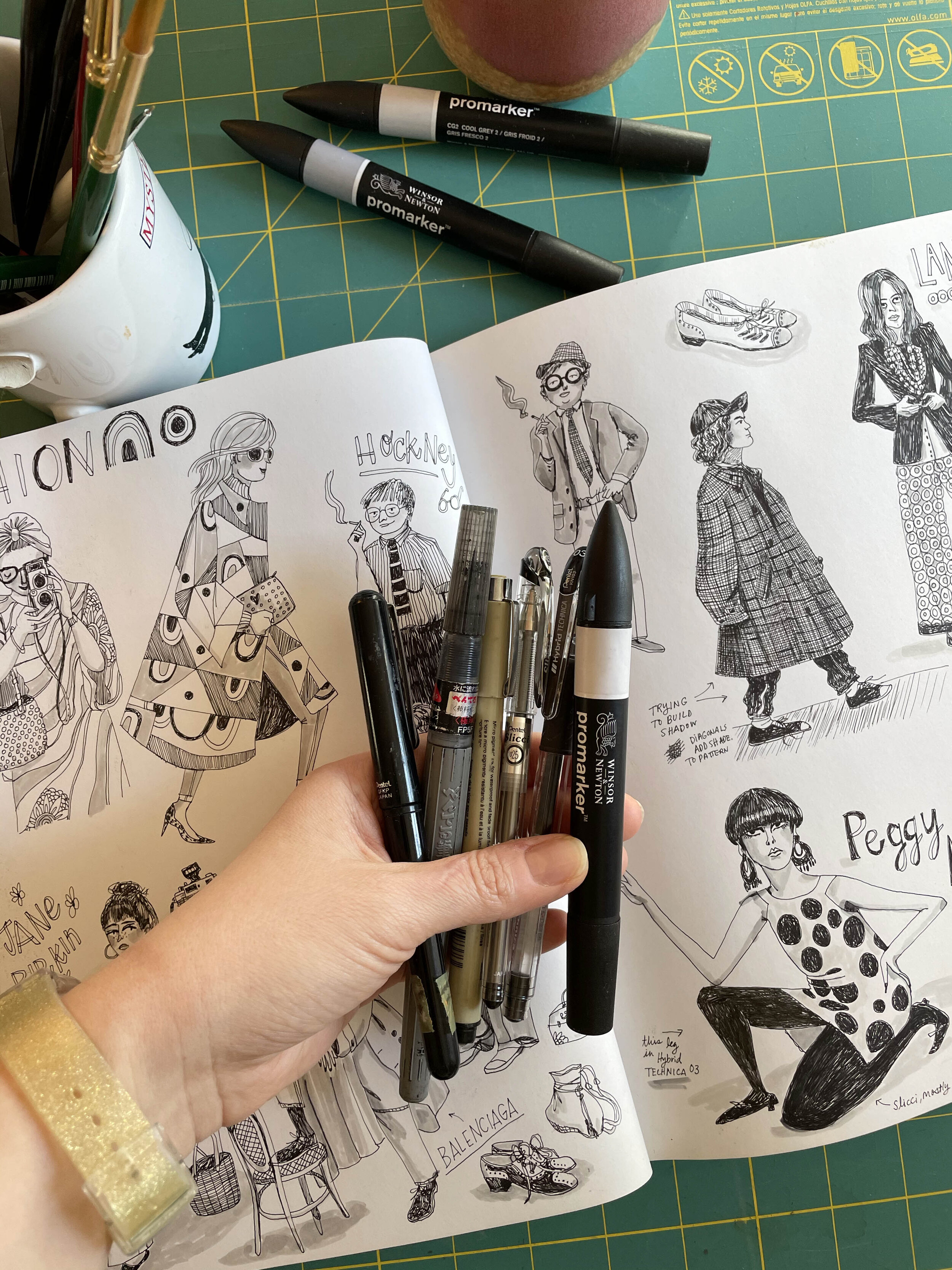Making Sketching A Habit — JILL KITTOCK
