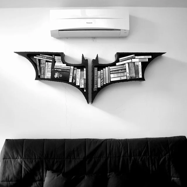 laughingsquid :
Batman Symbol Bookshelves, Inspired by ‘The Dark Knight’ Trilogy
The Creativity superpower: Connecting things in new ways.