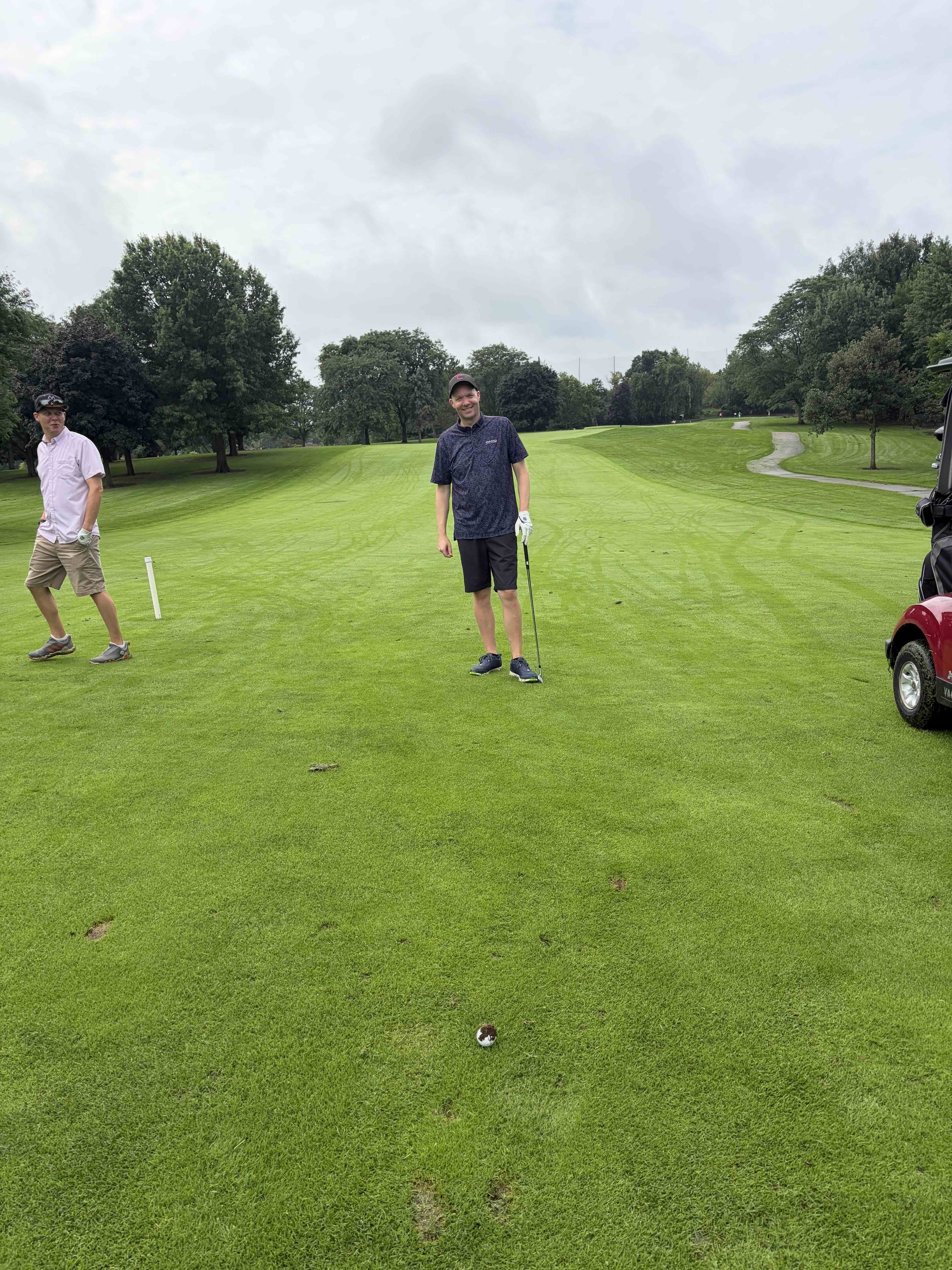 Mud Ball Birdie For Joe on #3