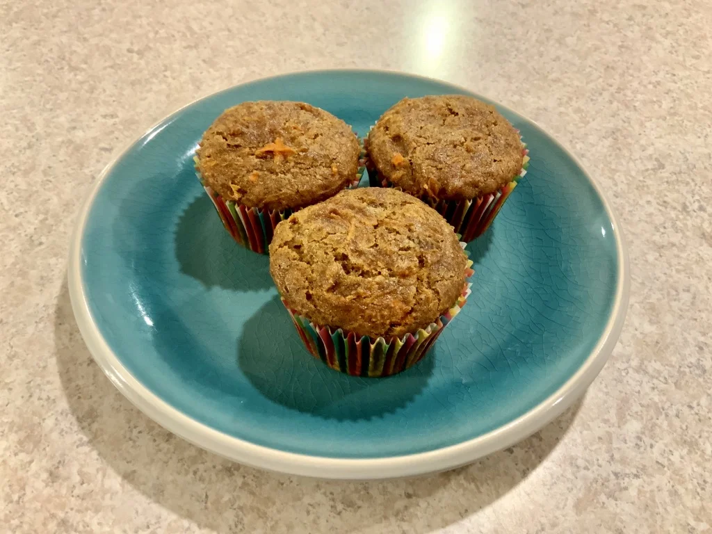 Carrot cake muffins