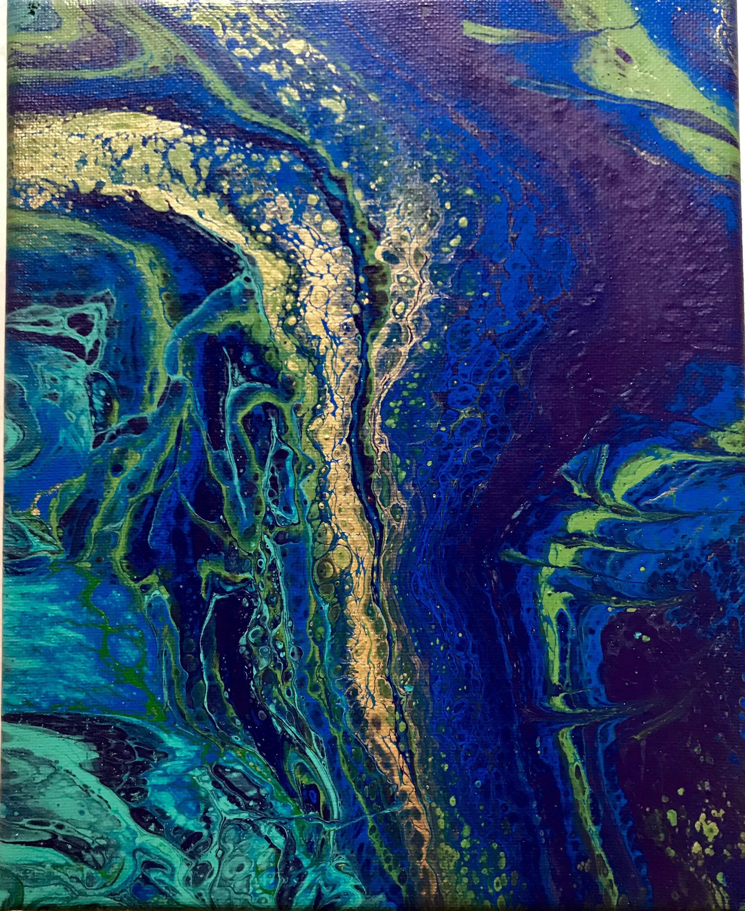 8" X 10" acrylic on Canvas